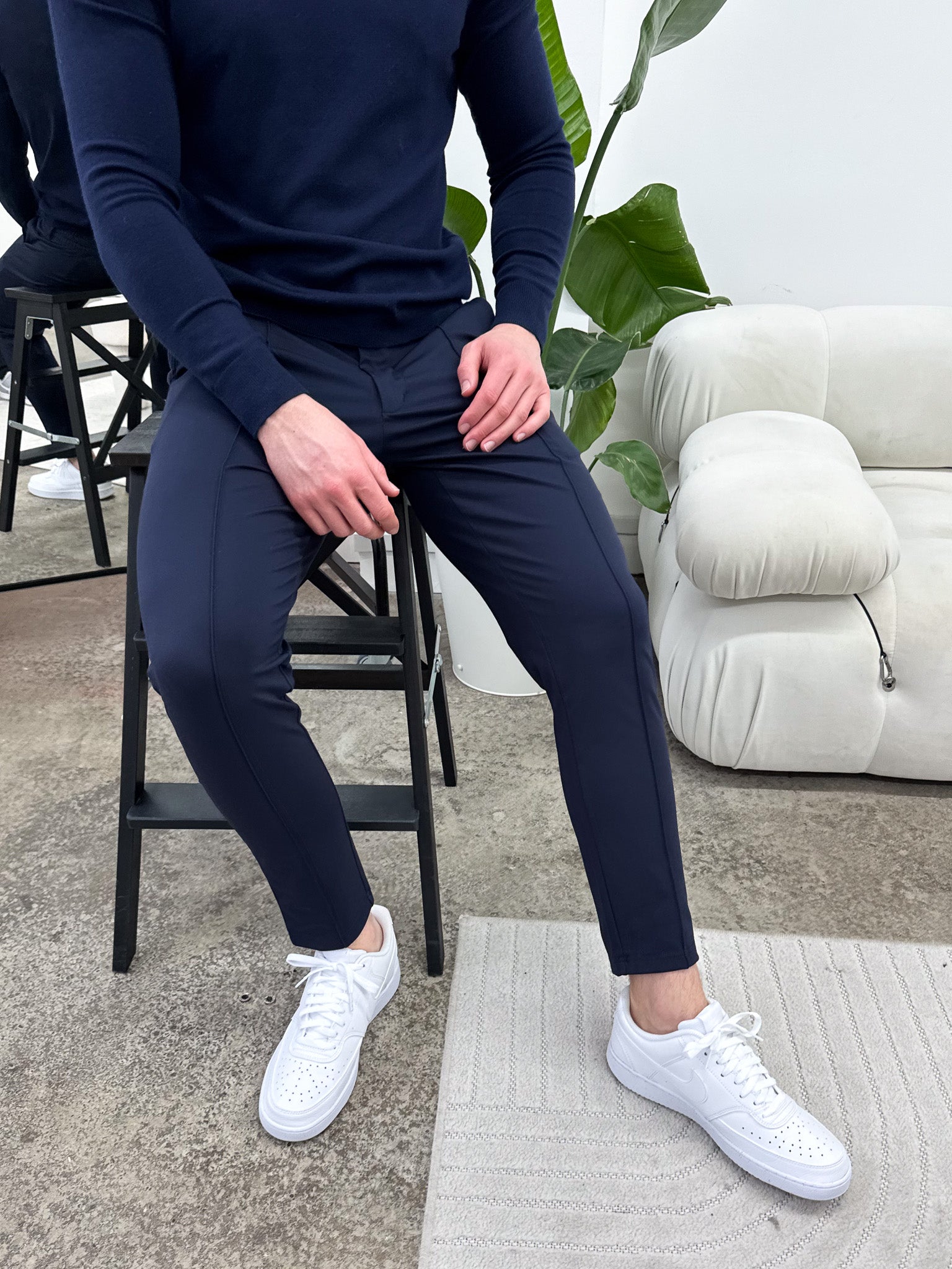 Capone Luxe Pantolon – Lacivert