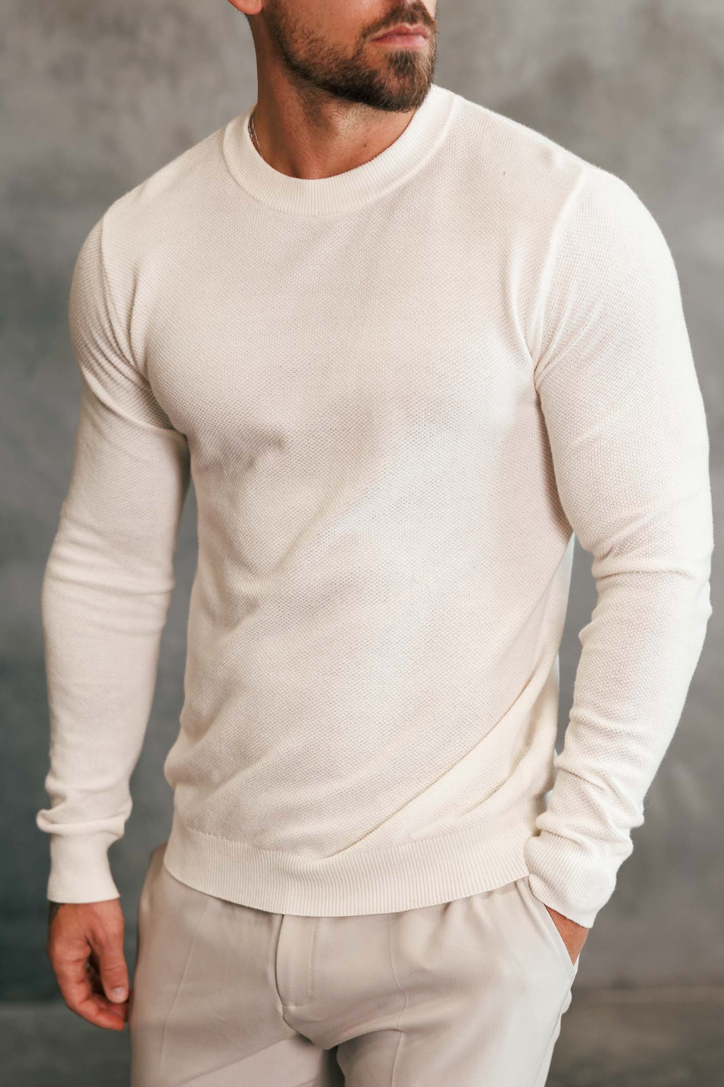 COAST SWEATSHİRT - KIRIK BEYAZ