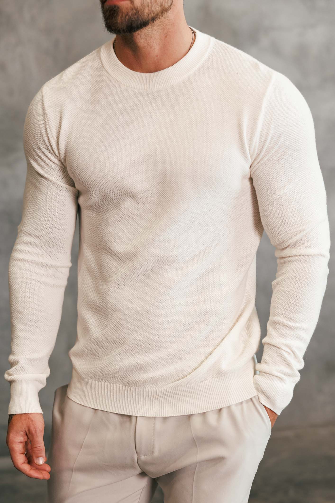 COAST SWEATSHİRT - KIRIK BEYAZ