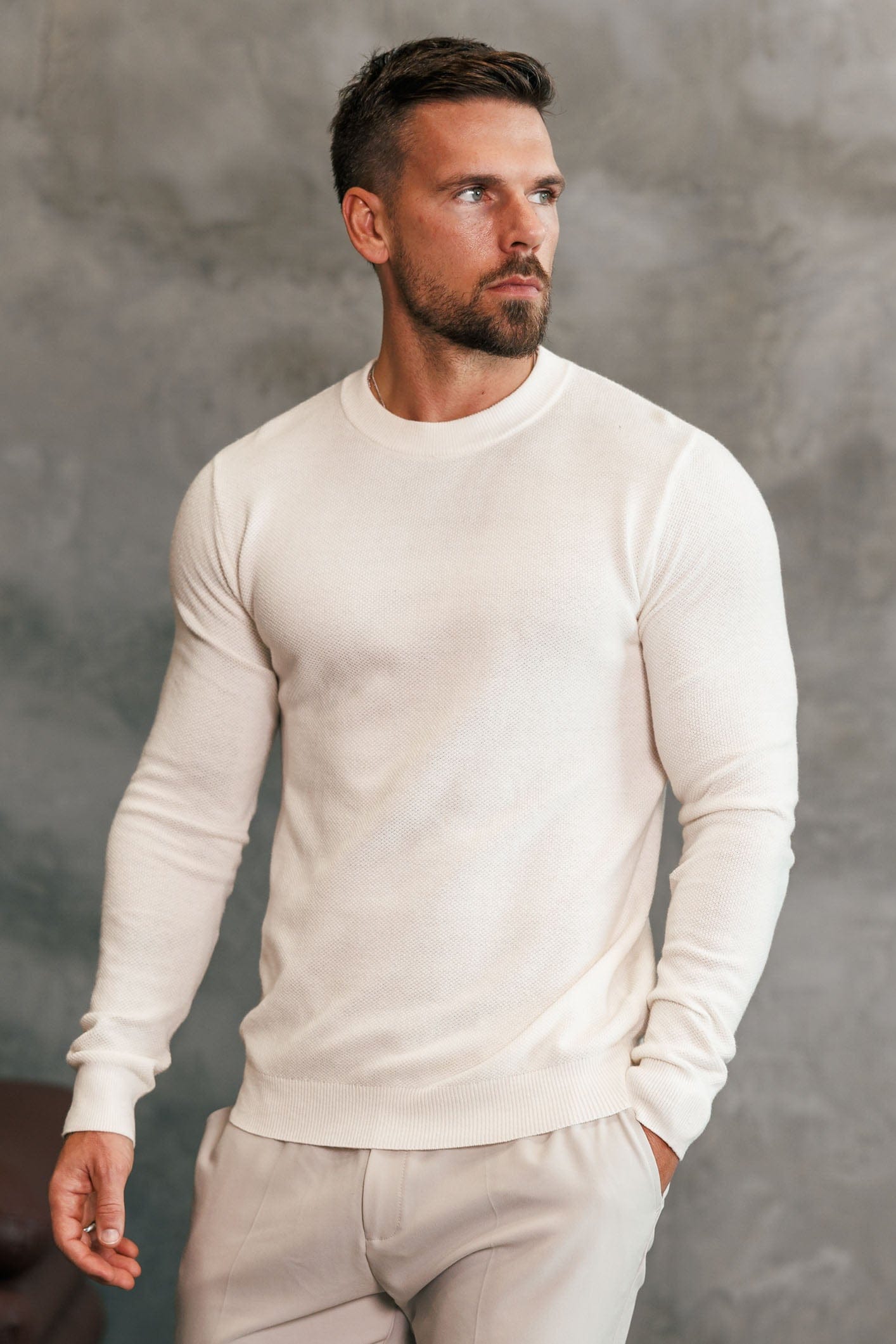 COAST SWEATSHİRT - KIRIK BEYAZ