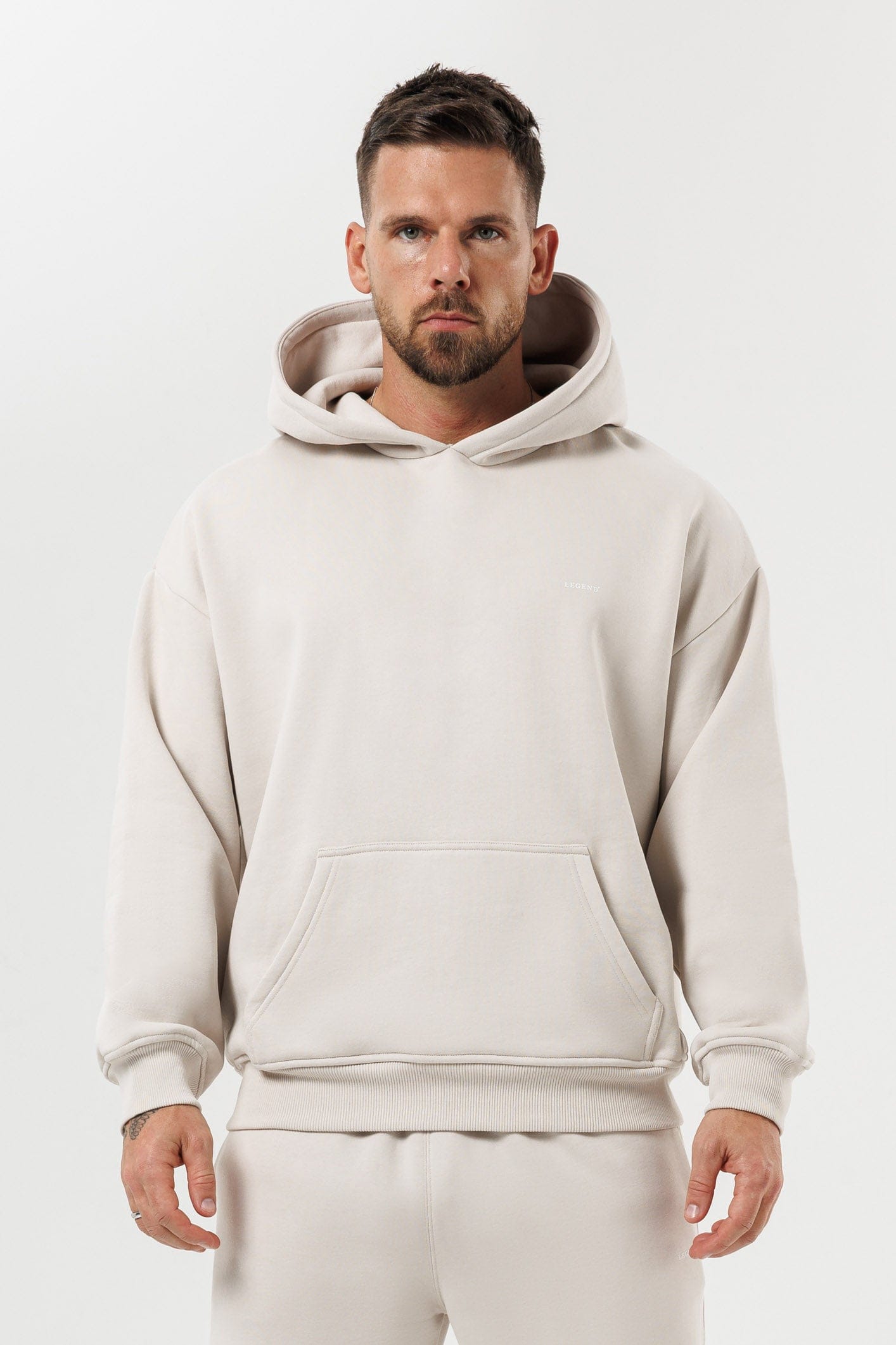 HOODIE - BEJ