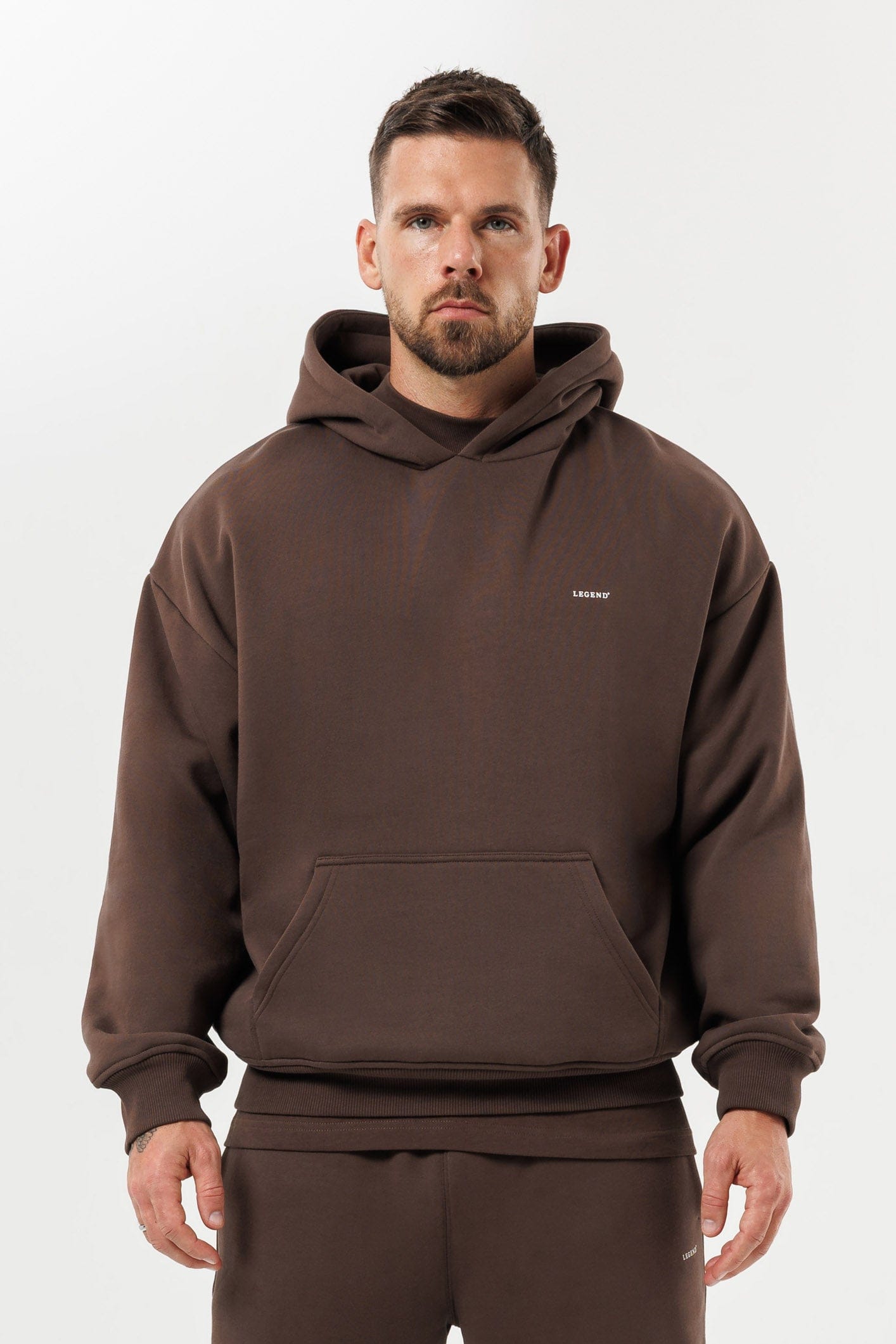 HOODIE - KAHVERENGİ