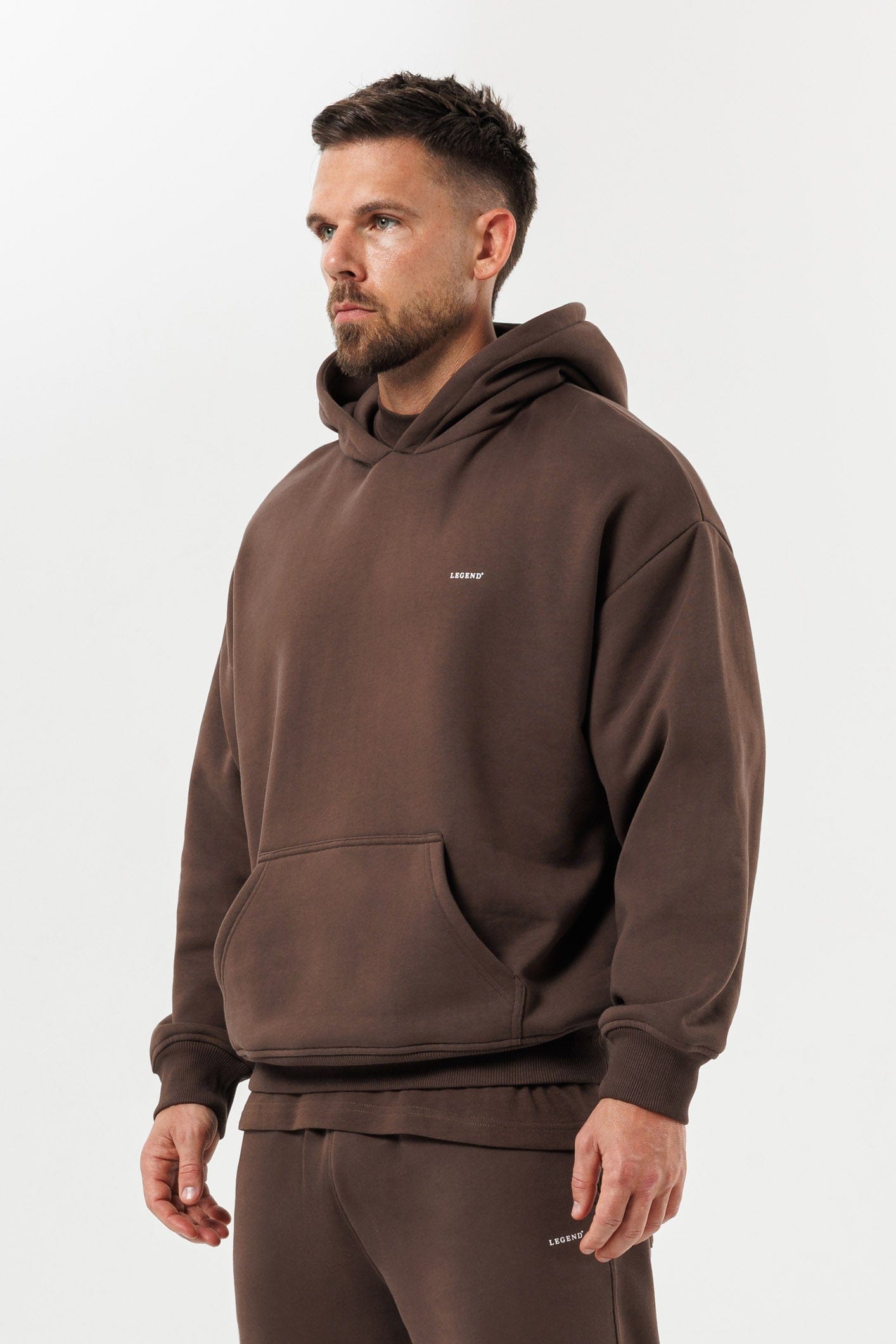 HOODIE - KAHVERENGİ