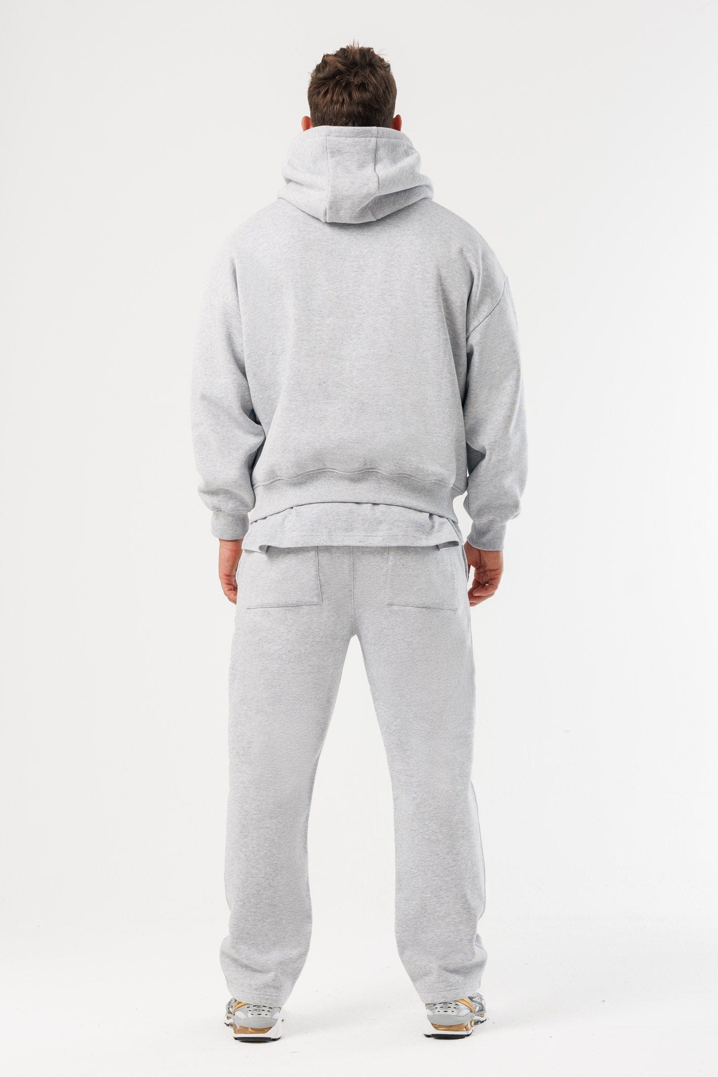 HOODIE - GRİ MELANJ