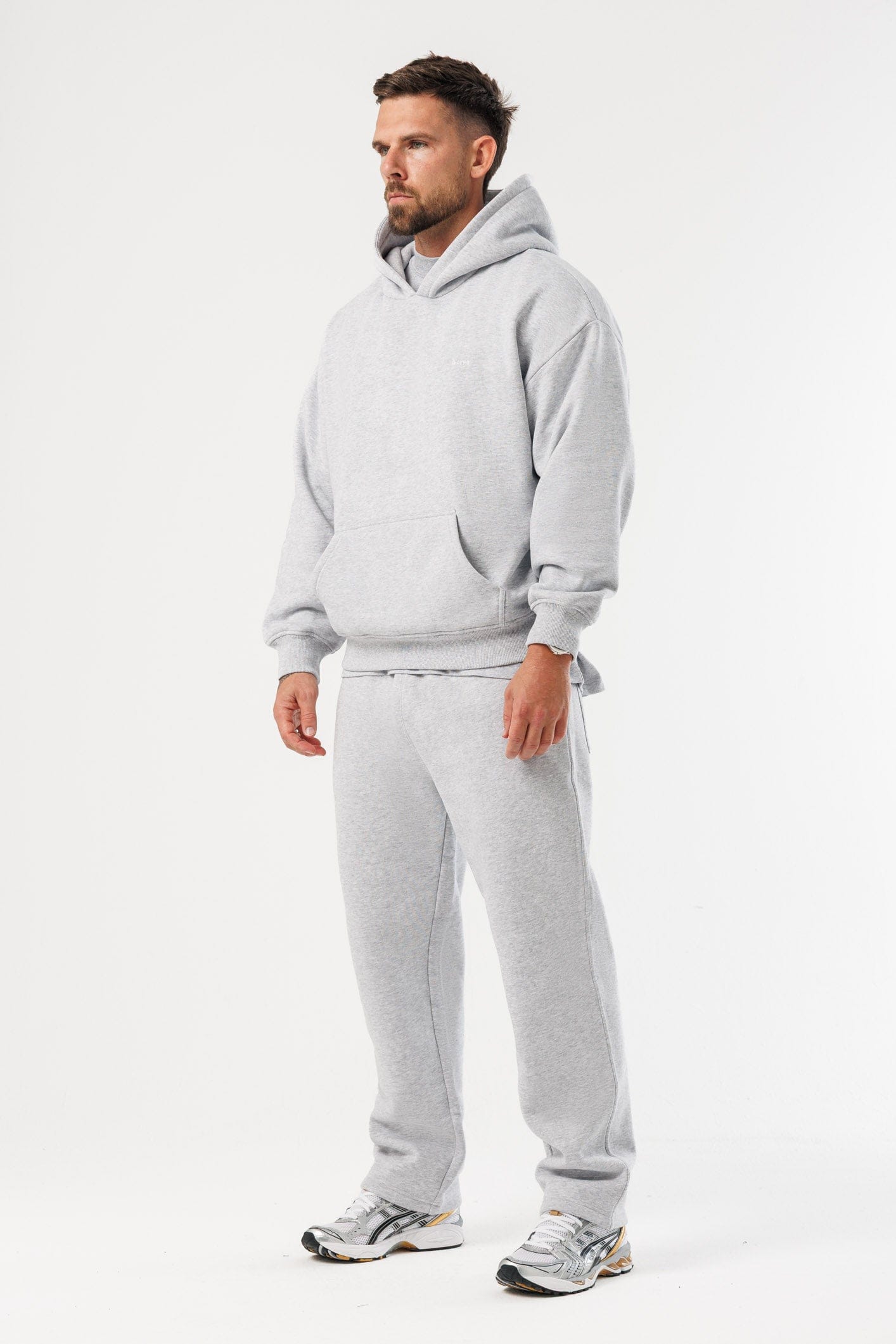 HOODIE - GRİ MELANJ