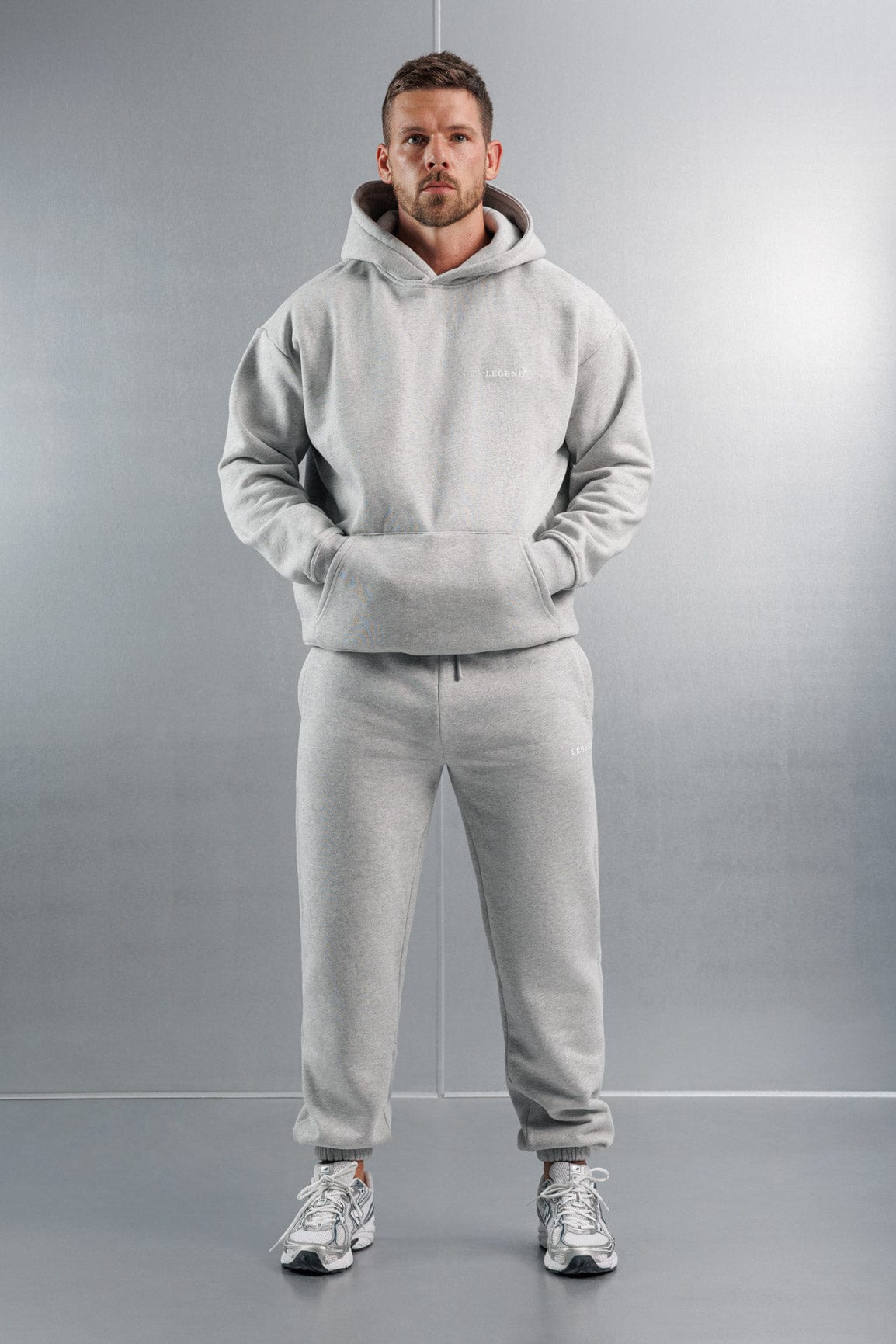 RAHAT HOODIE - GRİ MELANJ