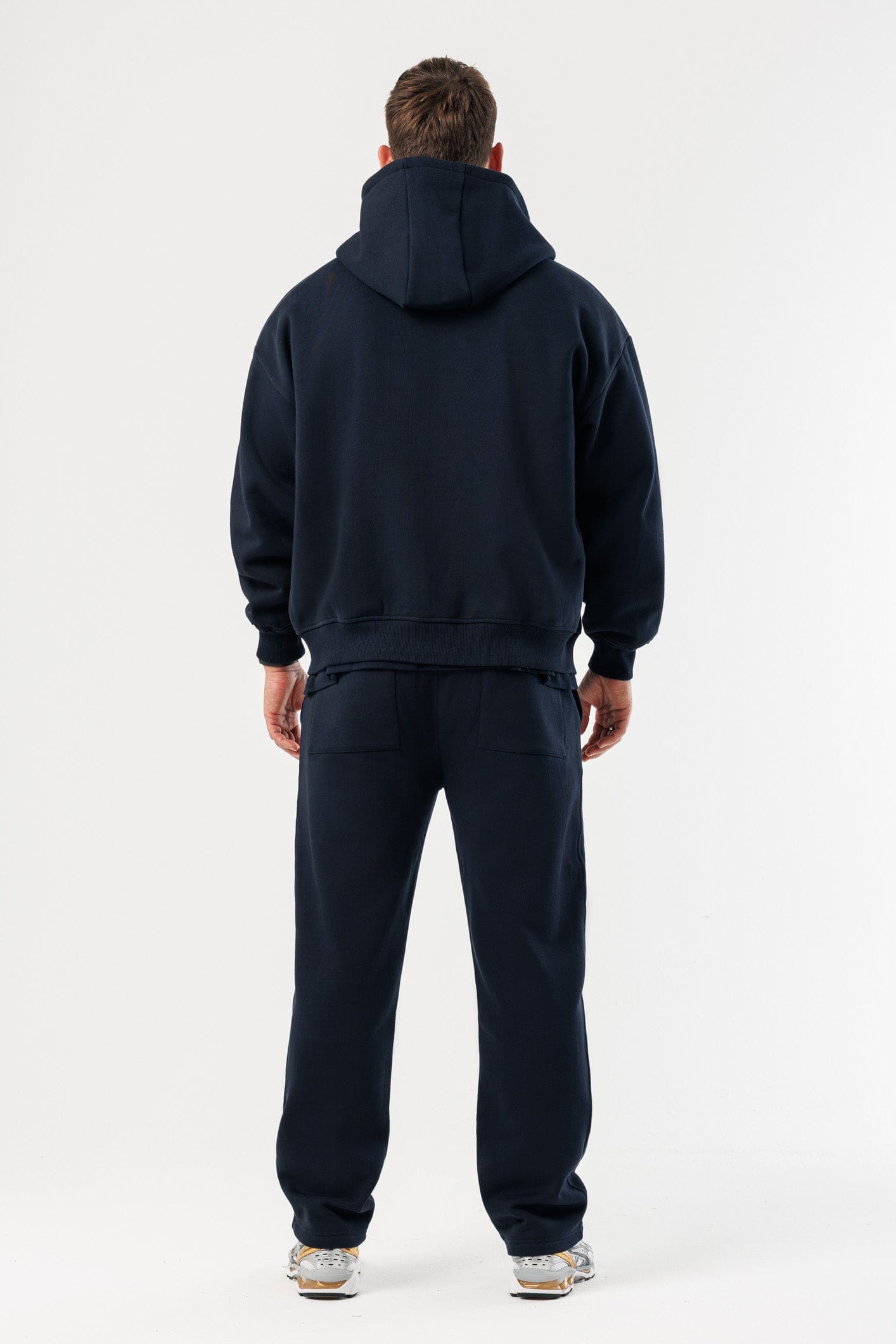 FERMUARLI HOODIE - SİYAH