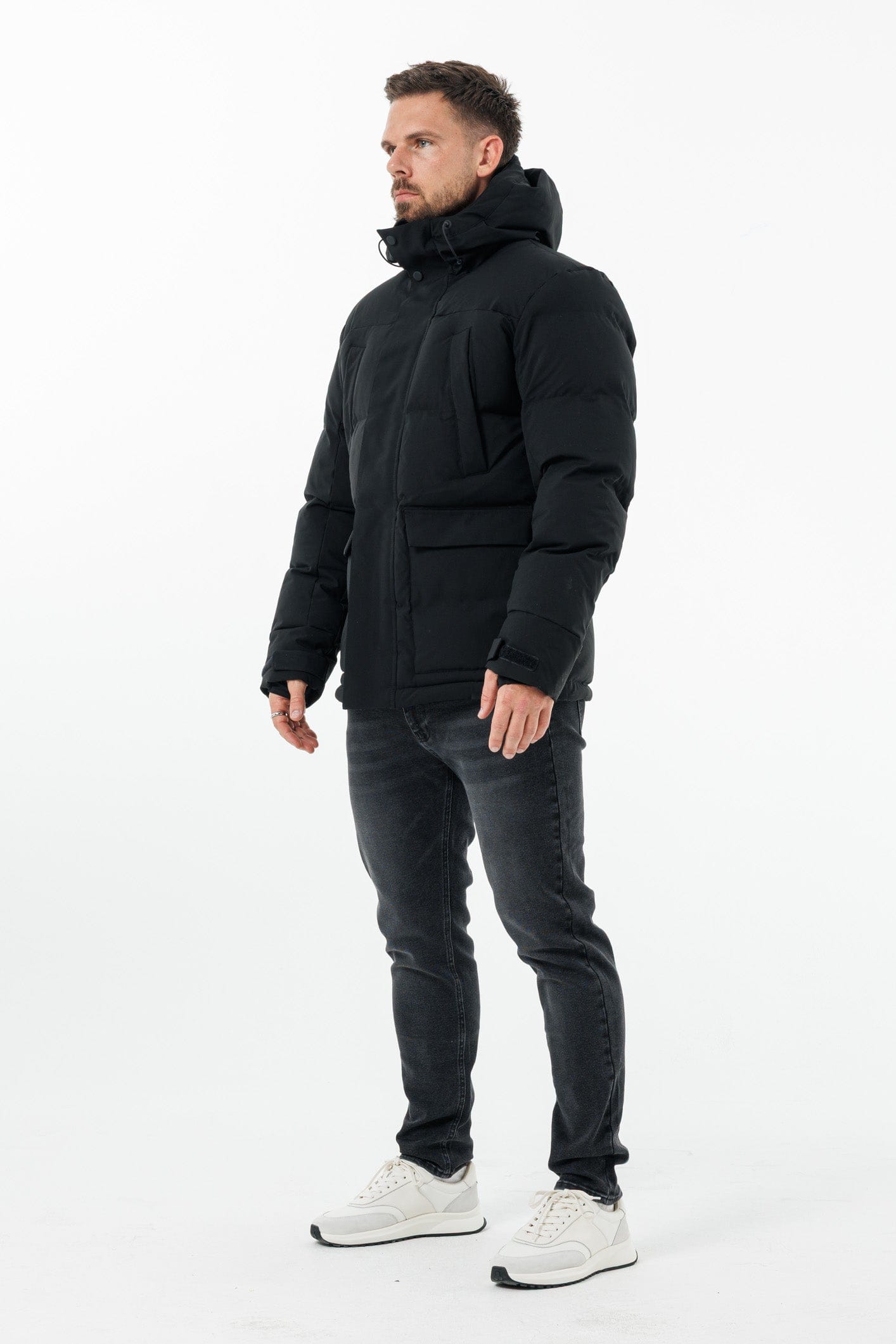 PARKA CEKET - SİYAH