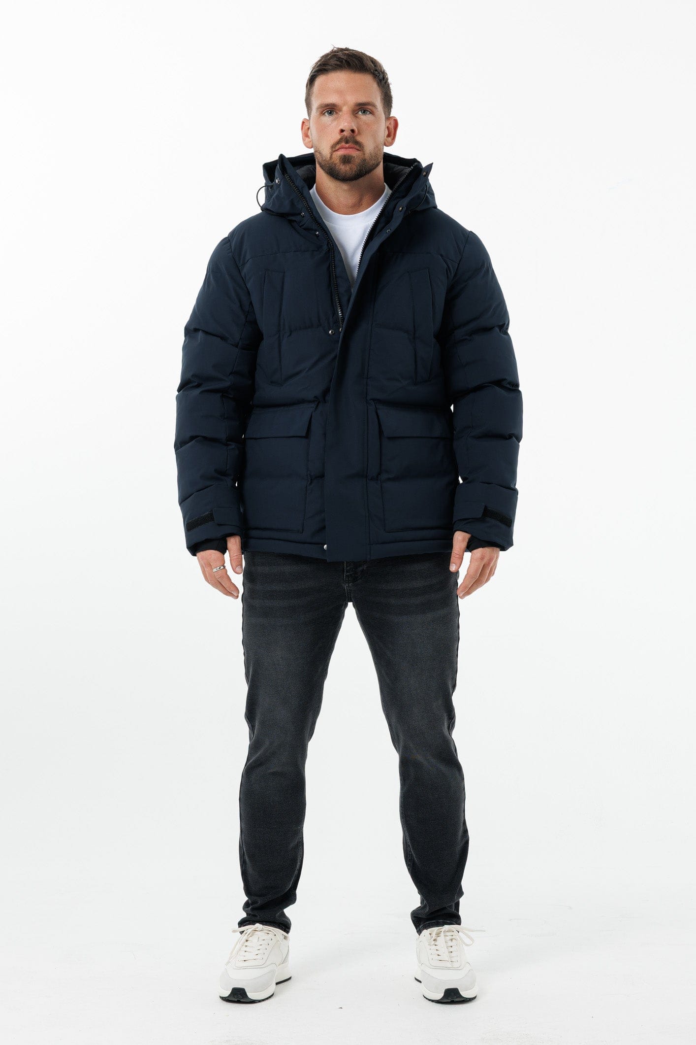 PARKA CEKET - LACİVERT
