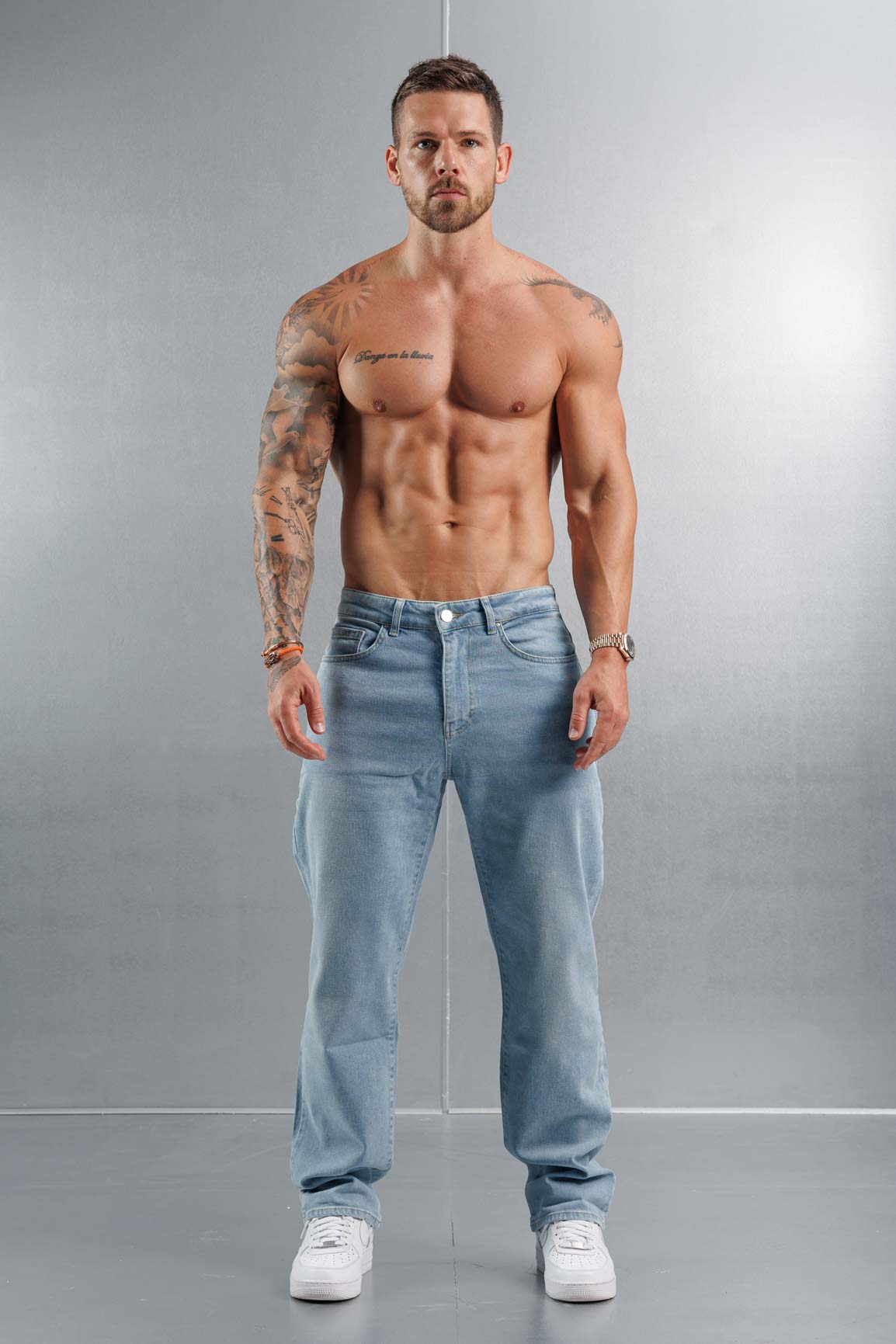BAGGY JEANS - YIKAMALI SOLUK MAVİ