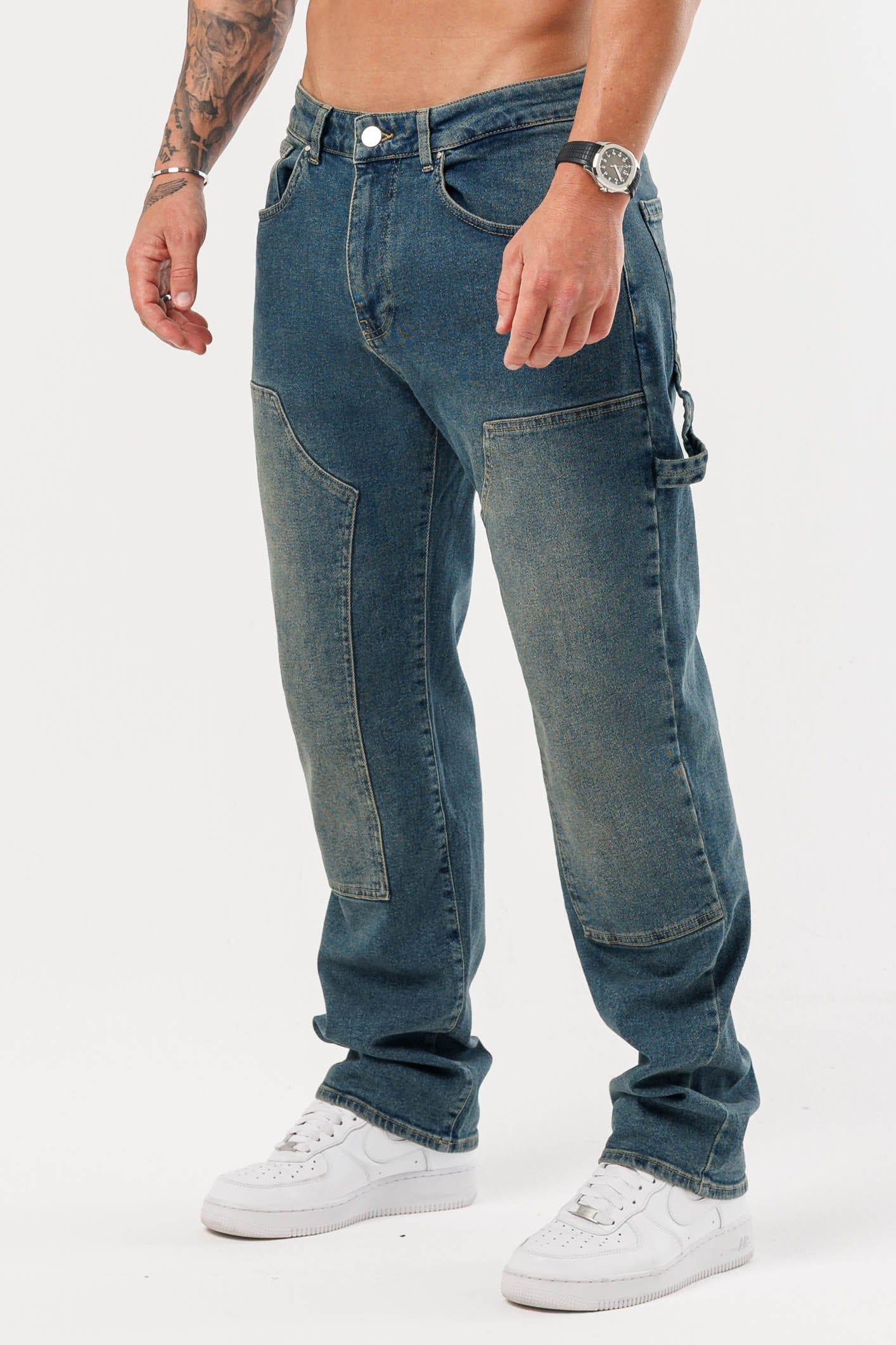 MARANGOZ JEANS - YIKAMALI TAŞ MAVİSİ
