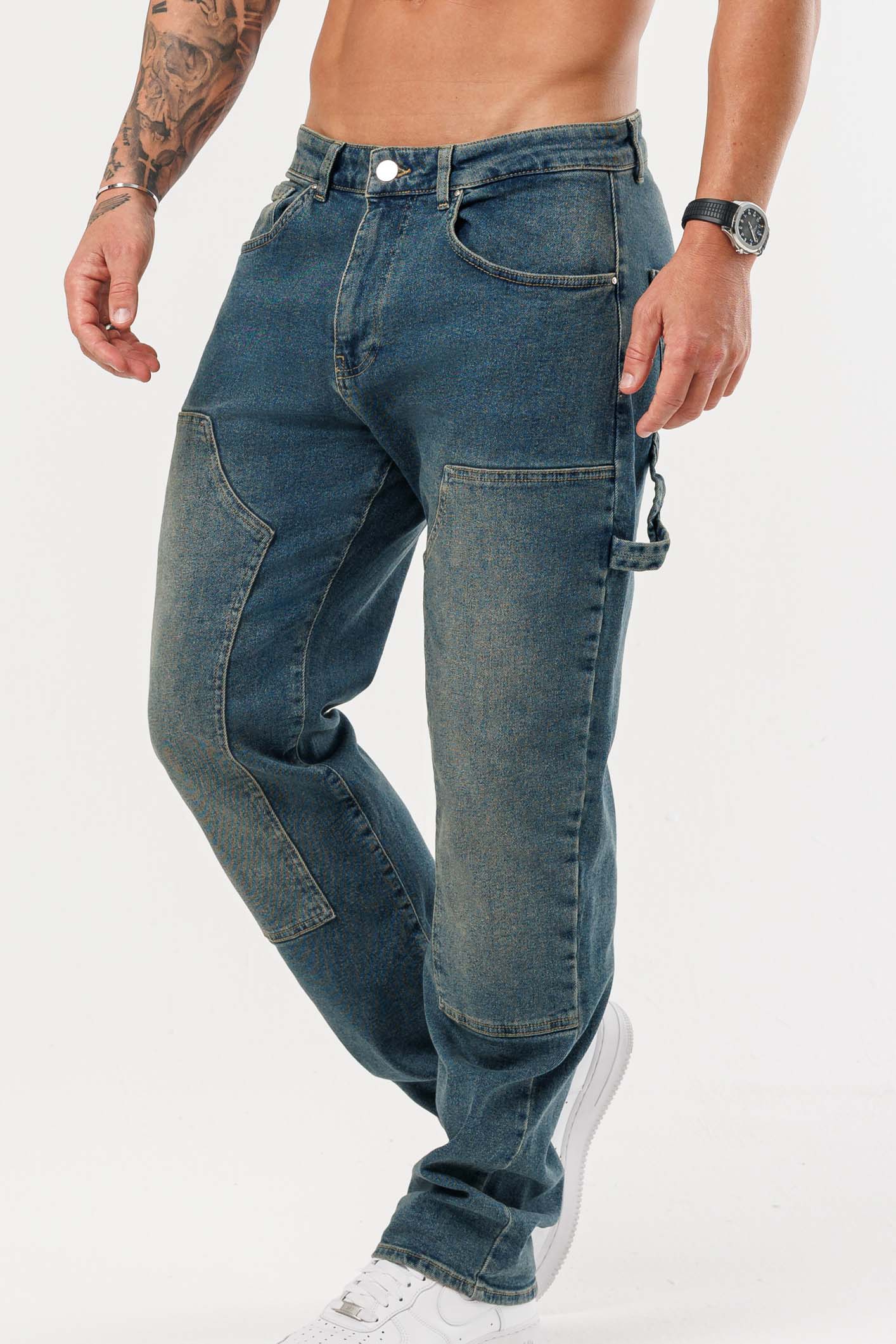 MARANGOZ JEANS - YIKAMALI TAŞ MAVİSİ