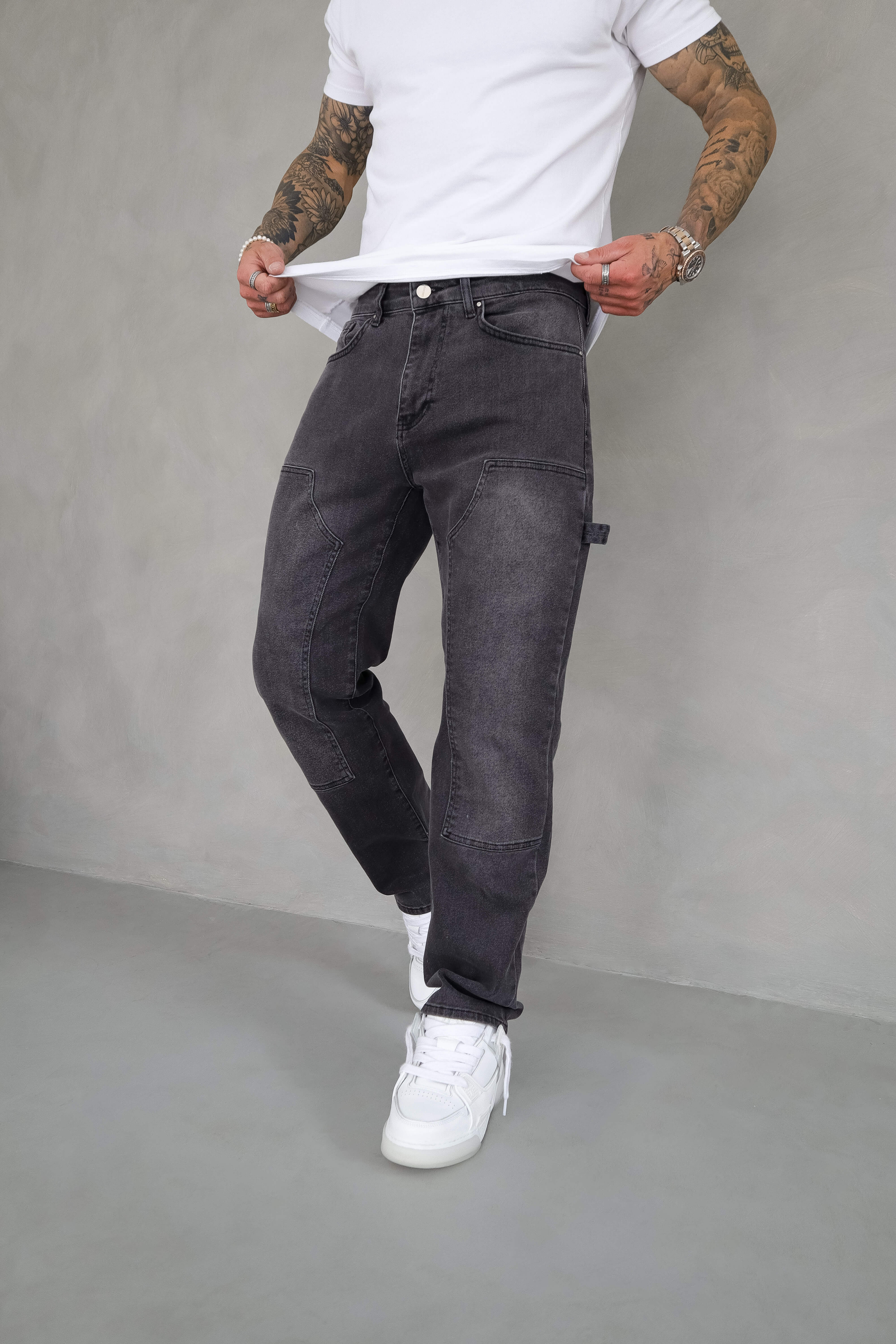 MARANGOZ JEANS - YIKAMALI GRİ