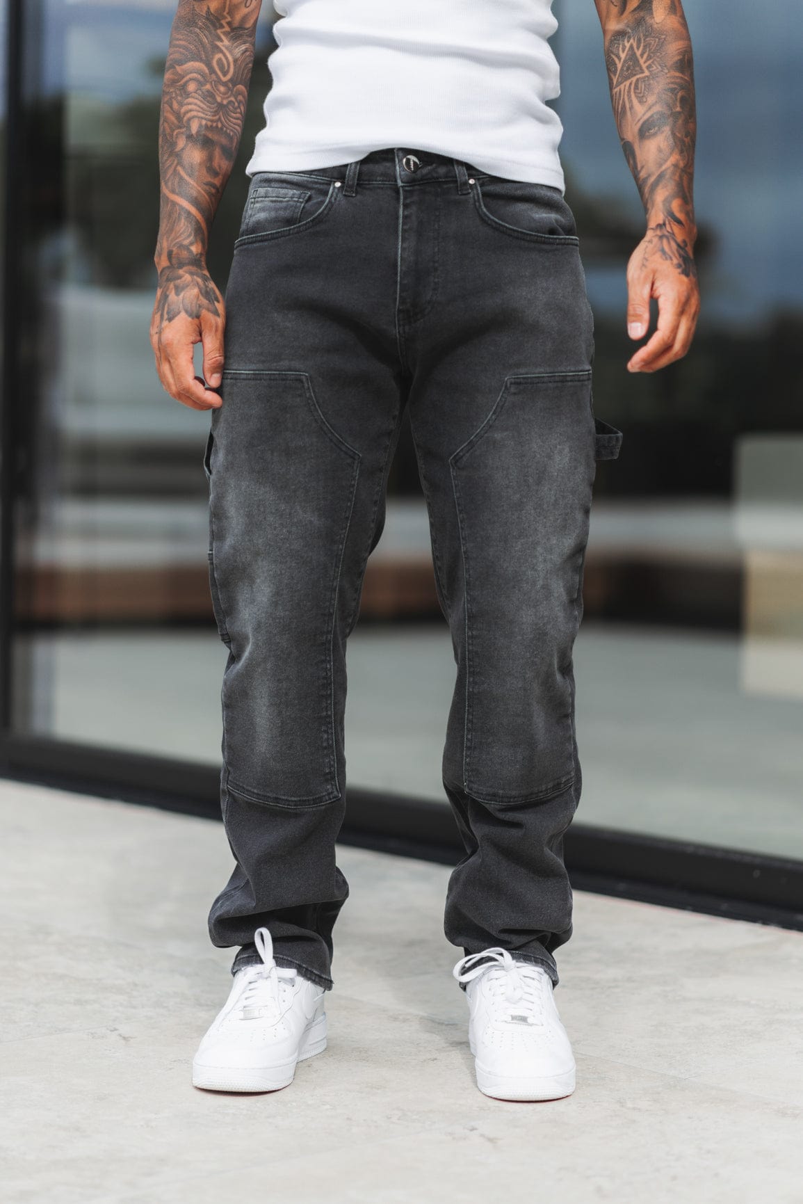 MARANGOZ JEANS - YIKAMALI GRİ