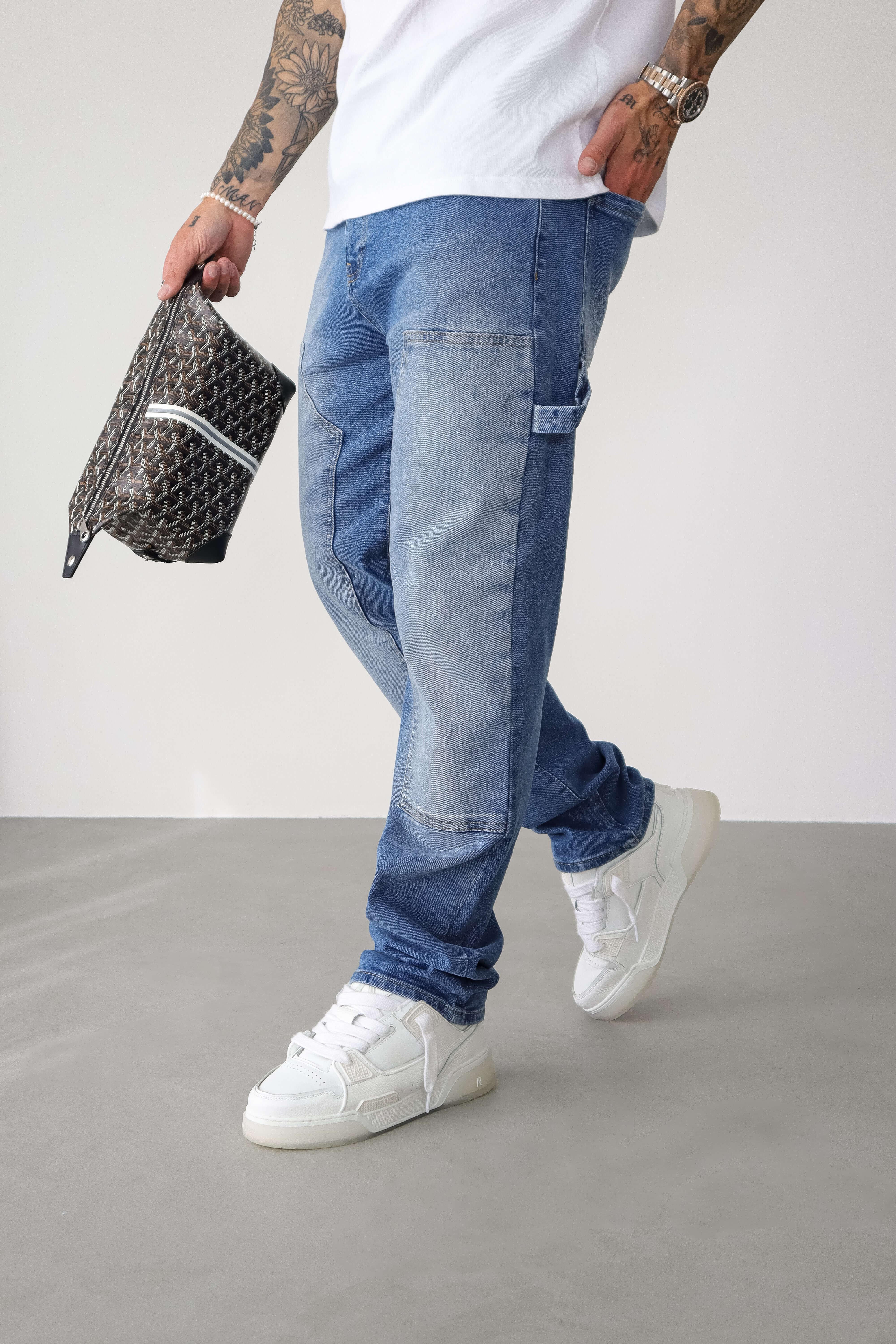 MARANGOZ JEANS - YIKAMALI AÇIK MAVİ