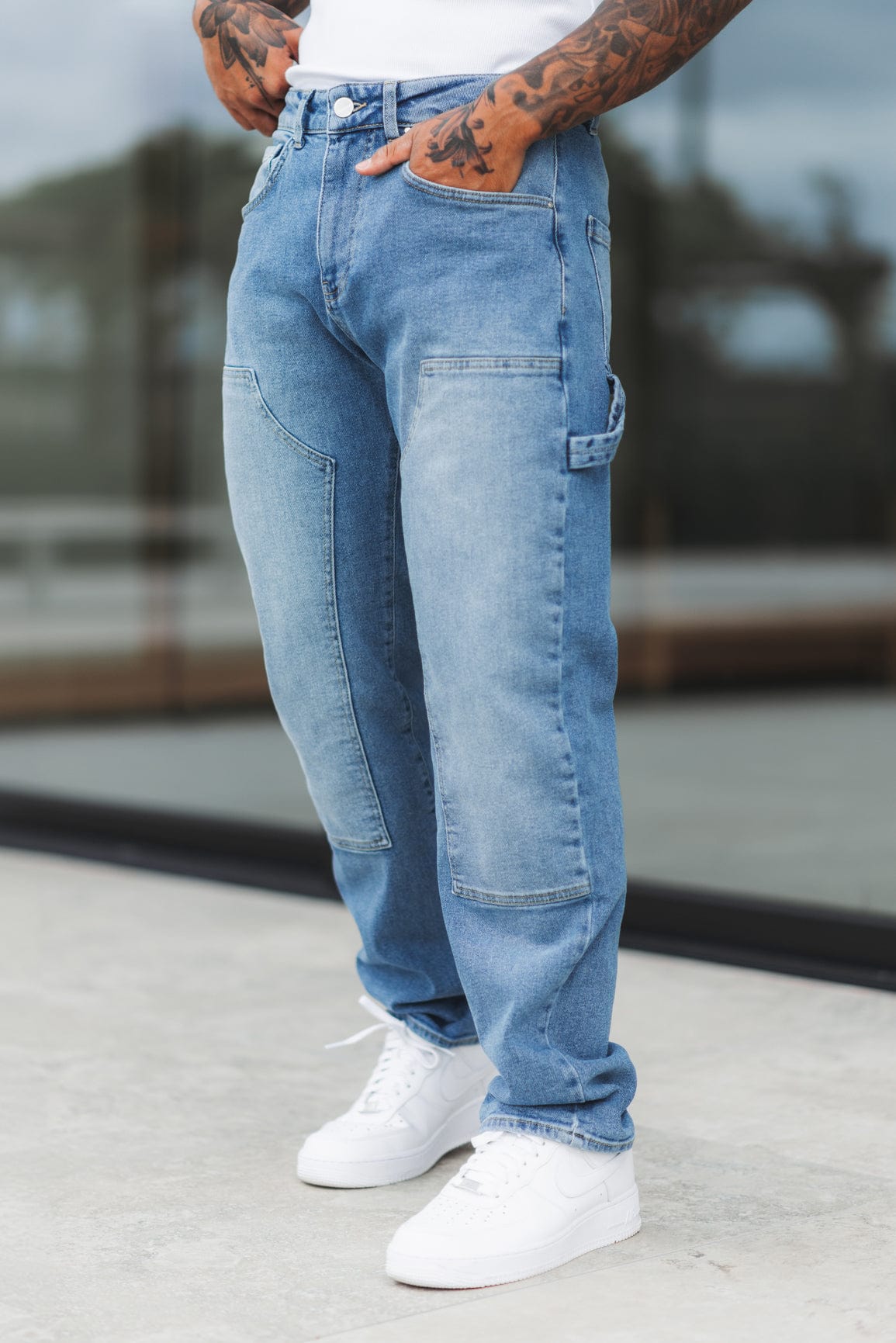 MARANGOZ JEANS - YIKAMALI AÇIK MAVİ