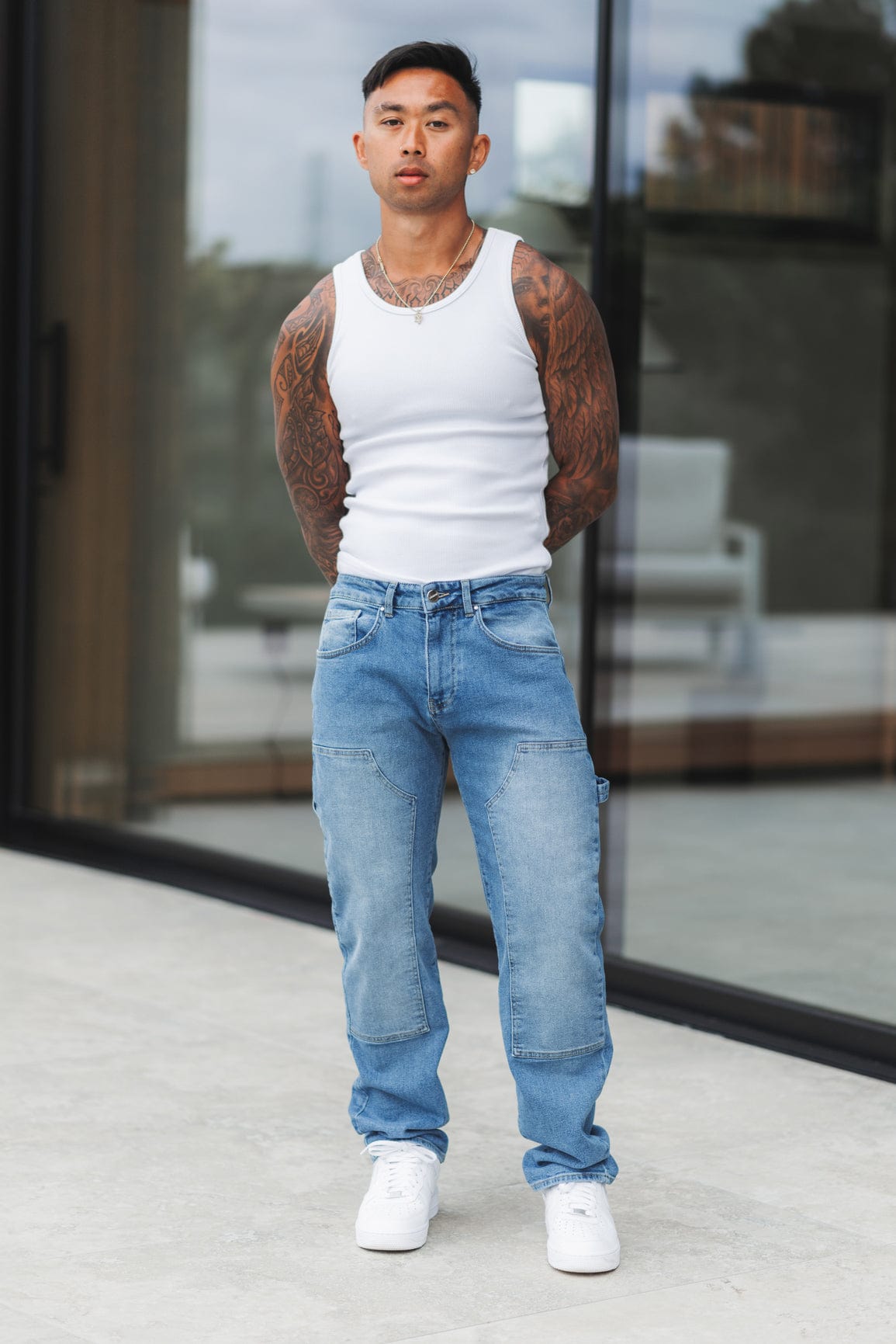 MARANGOZ JEANS - YIKAMALI AÇIK MAVİ