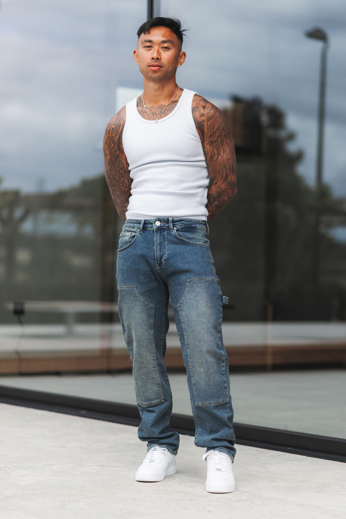 MARANGOZ JEANS - YIKAMALI TAŞ MAVİSİ