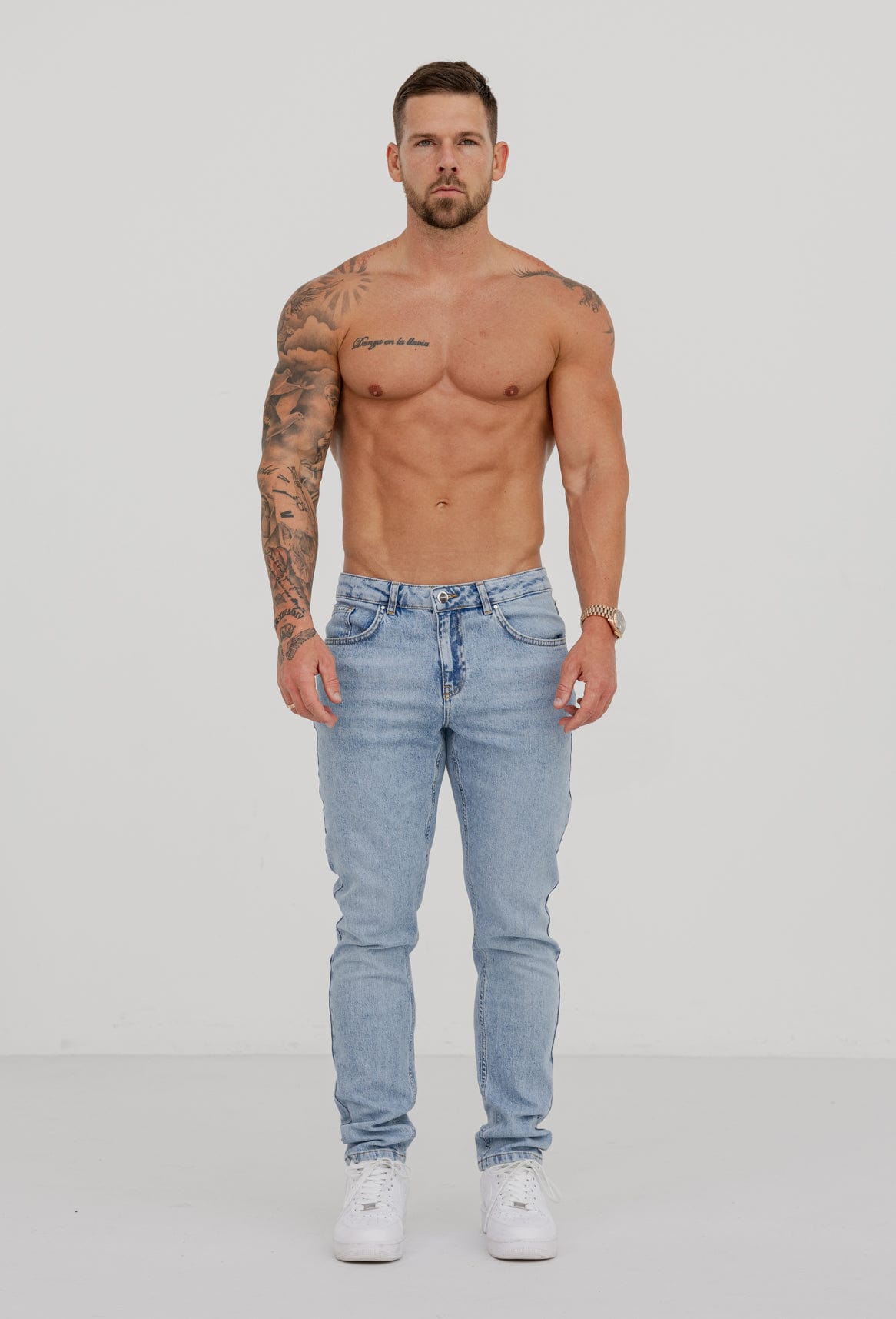 REGULAR FIT KOT PANTOLON -MAVİ