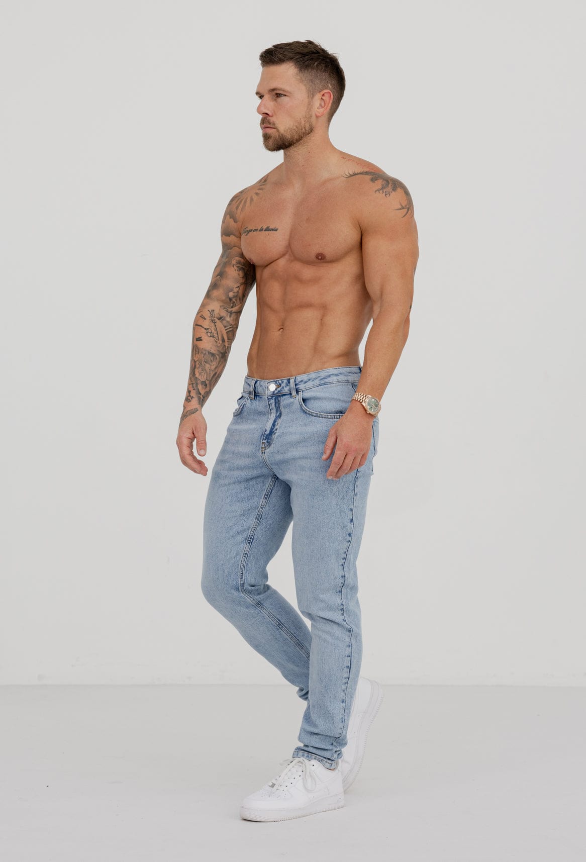REGULAR FIT KOT PANTOLON -MAVİ