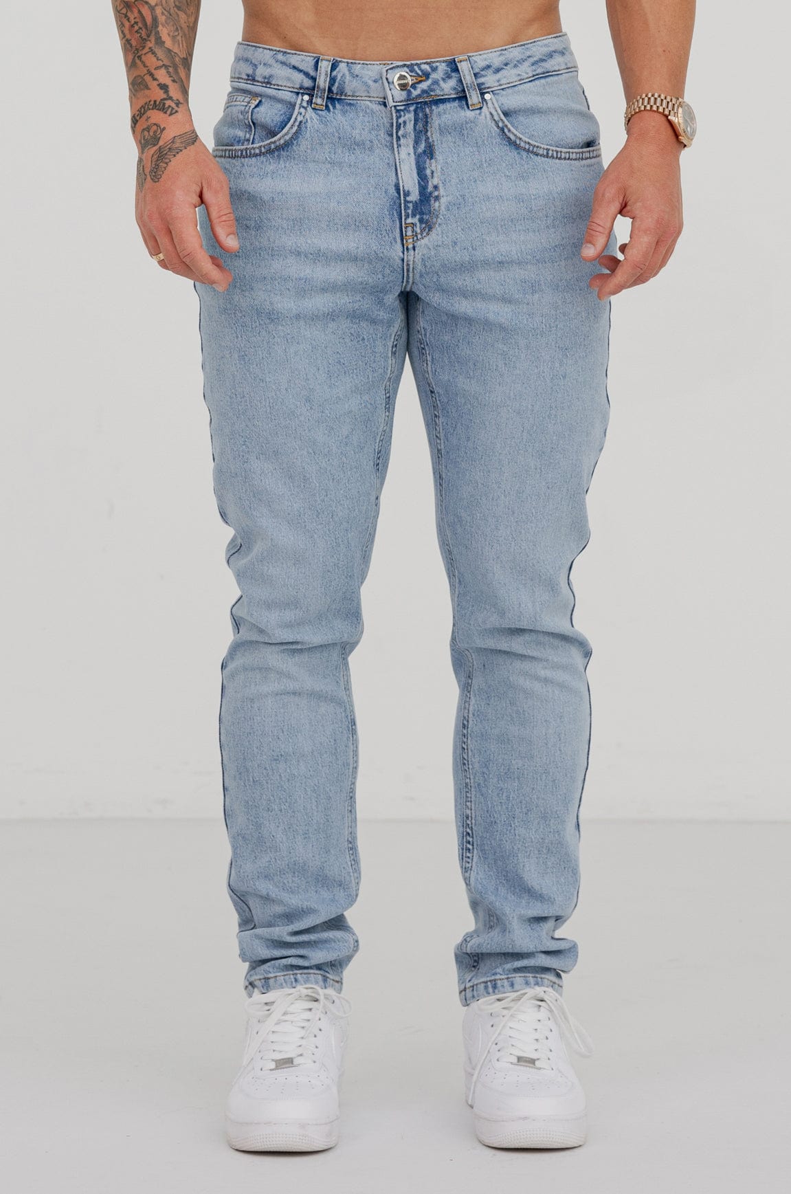 REGULAR FIT KOT PANTOLON -MAVİ