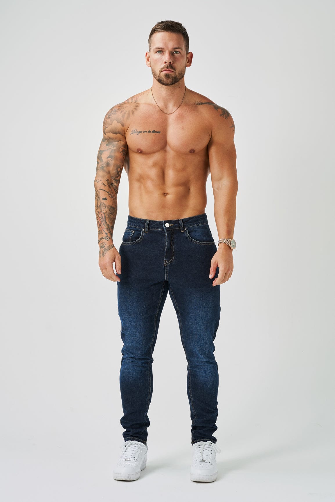 REGULAR FIT KOT PANTOLON - MAVİ SİYAH