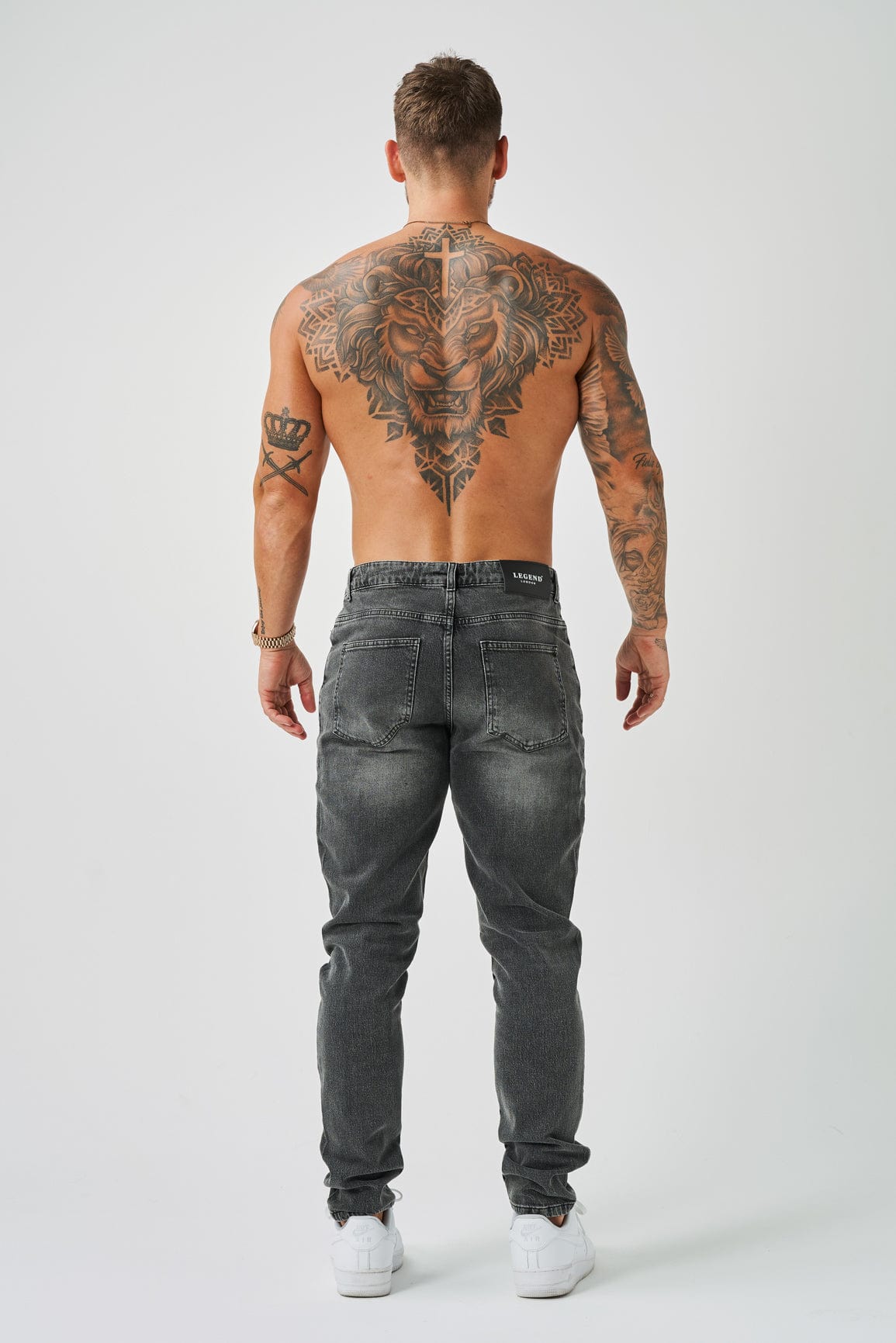 REGULAR FIT KOT PANTOLON - YIKAMALI GRİ