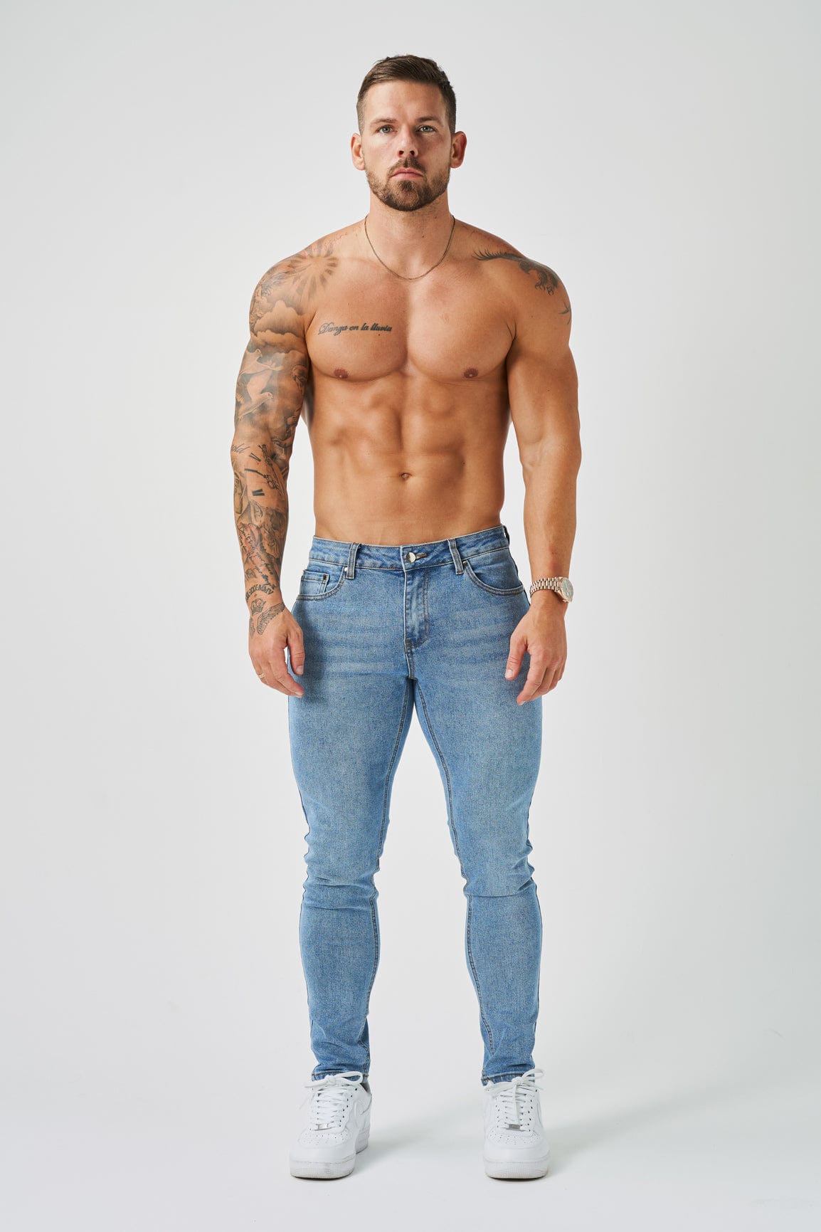 SLIM FIT KOT PANTOLON 2.0 - BLEACH MAVİ