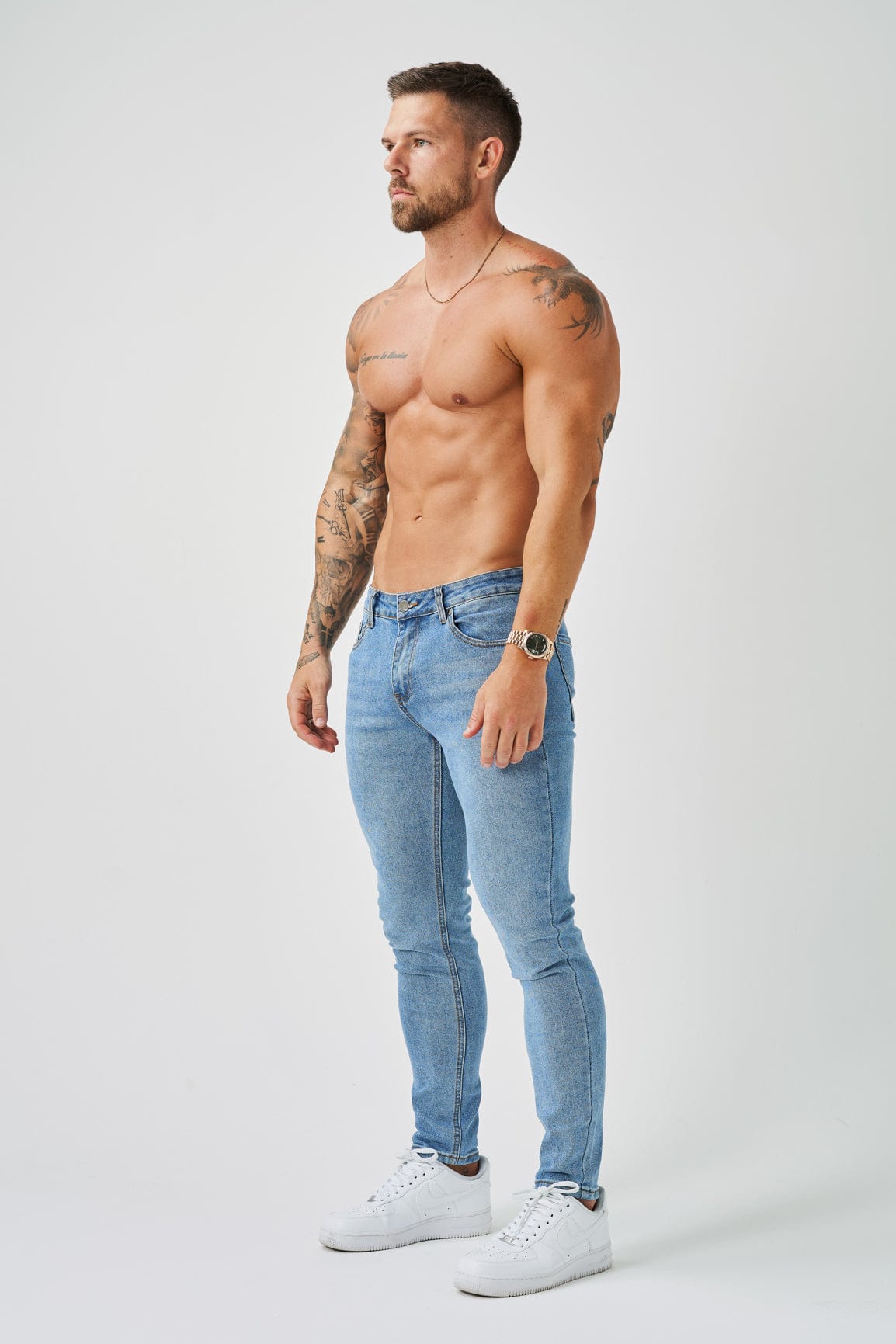 SLIM FIT KOT PANTOLON 2.0 - BLEACH MAVİ