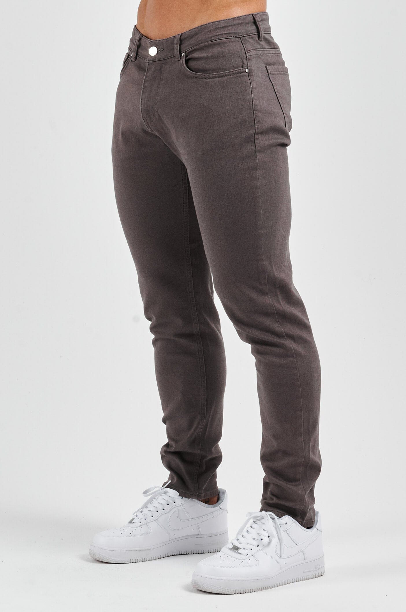 SLIM FIT KOT PANTOLON 2.0 - KOYU GRİ