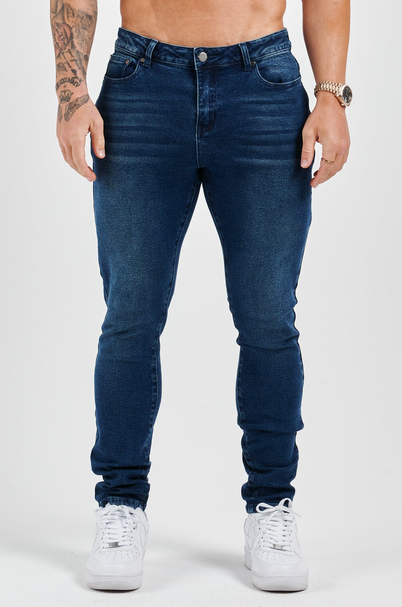 SLIM FIT KOT PANTOLON 2.0 - SOLUK KOYU INDIGO