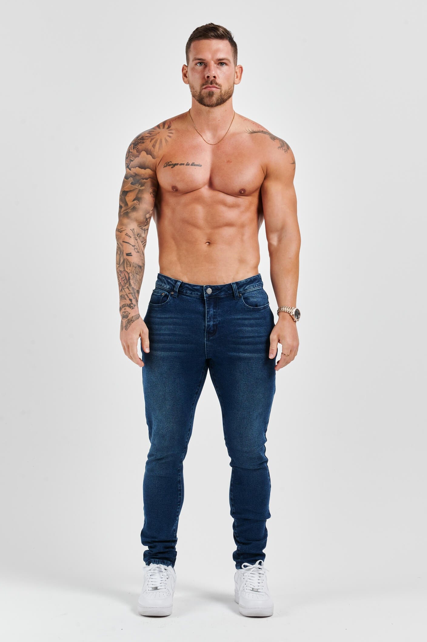 SLIM FIT KOT PANTOLON 2.0 - SOLUK KOYU INDIGO