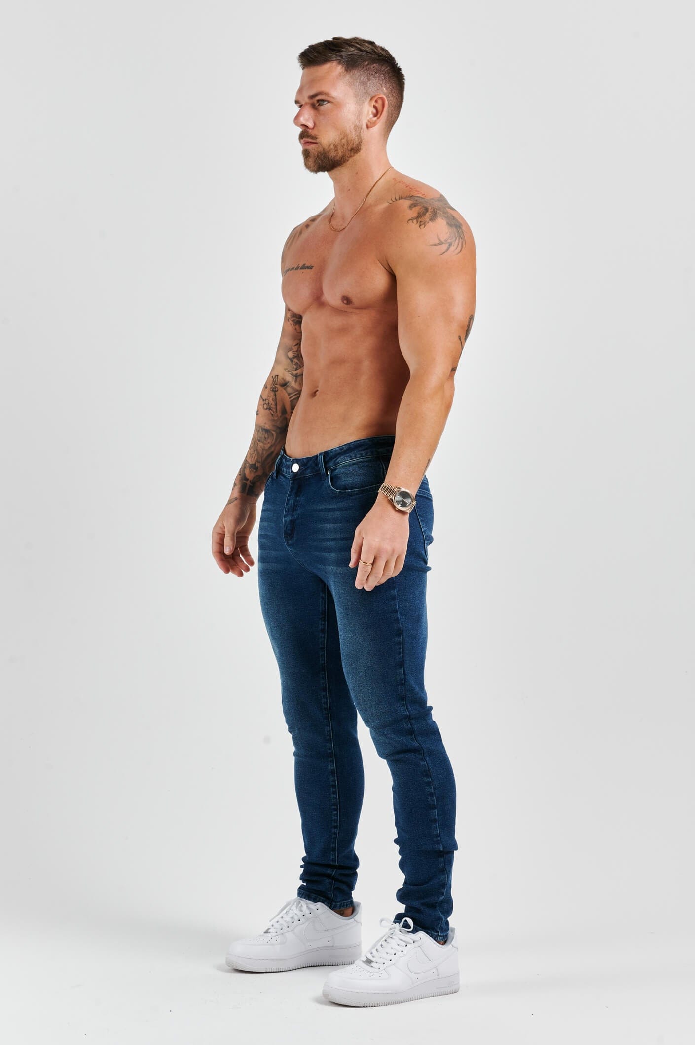 SLIM FIT KOT PANTOLON 2.0 - SOLUK KOYU INDIGO