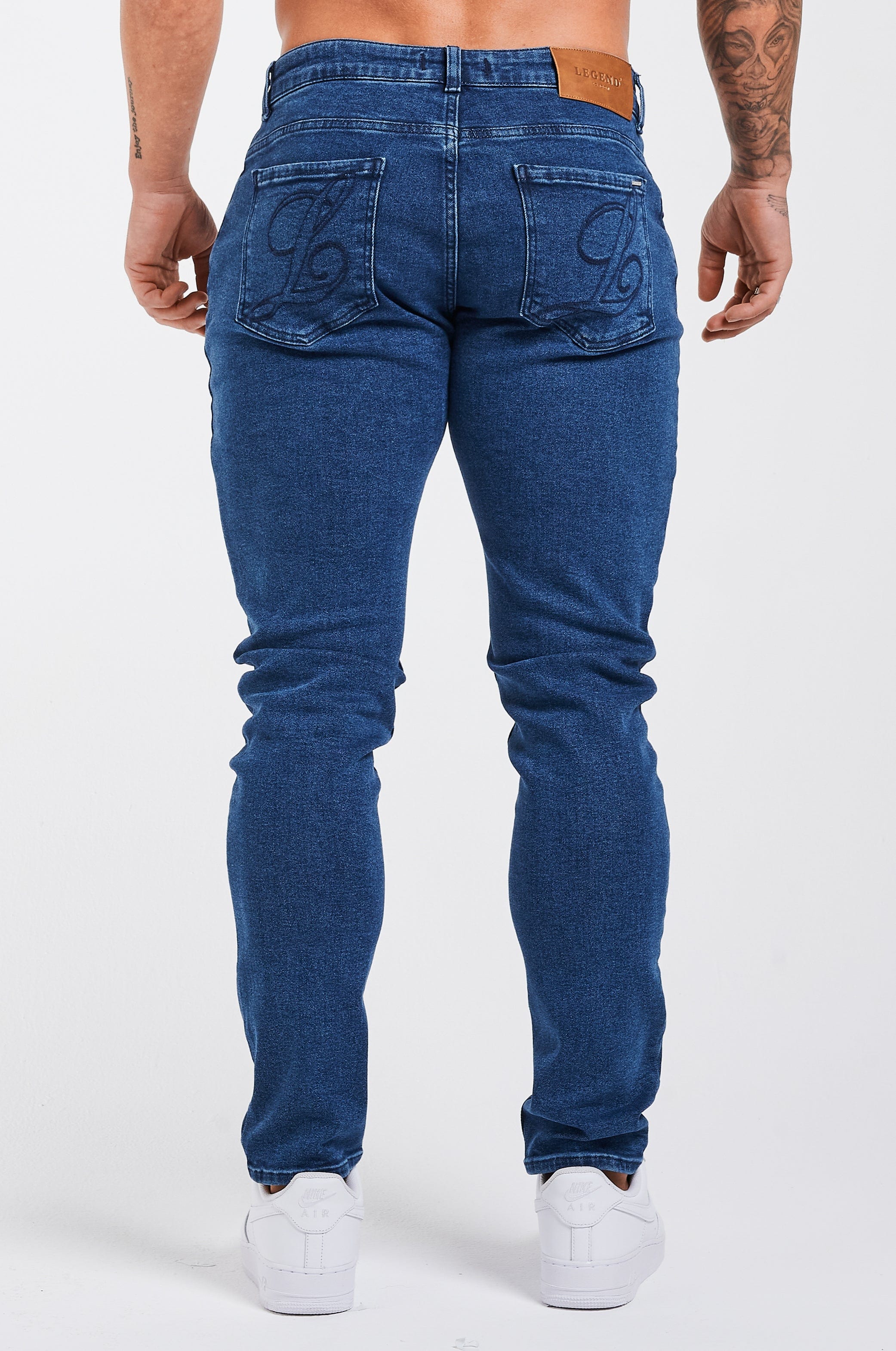 SLIM FIT KOT PANTOLON 2.0 - DERİN MAVİ