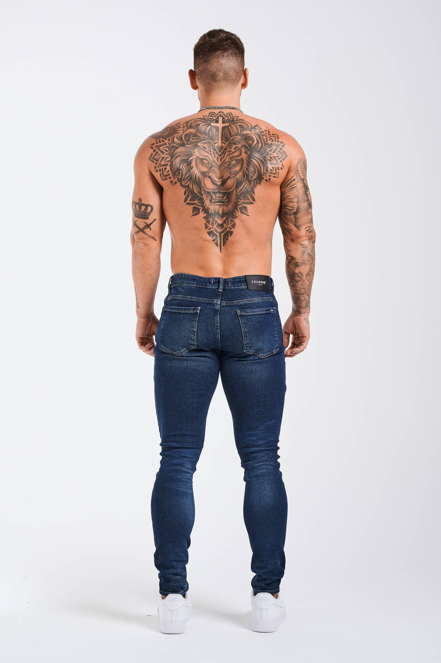 SLIM FIT KOT PANTOLON 2.0 DETAYLI - INDIGO MAVİSİ