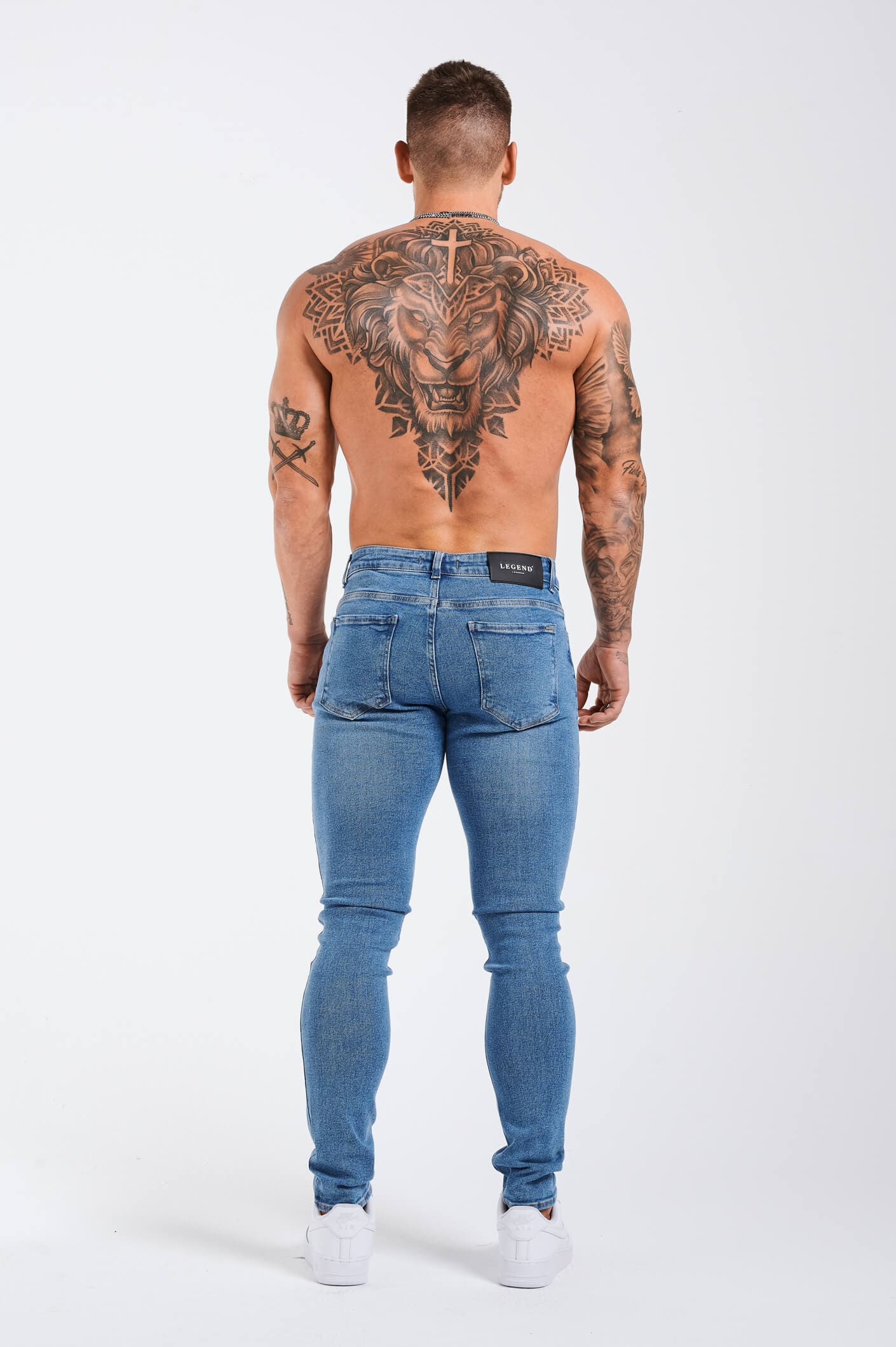 SLIM FIT KOT PANTOLON 2.0 - AÇIK MAVİ