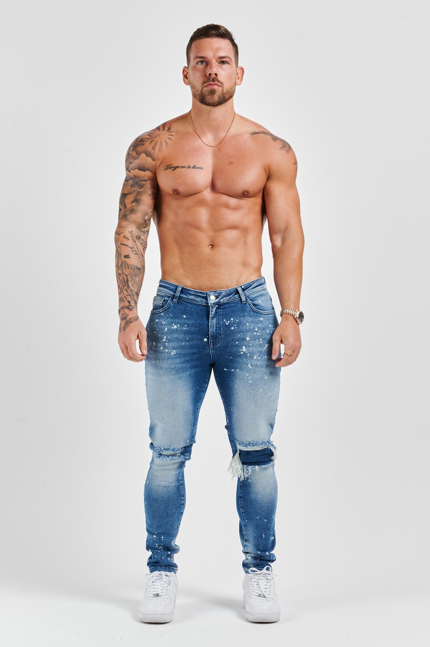 SLIM FIT KOT PANTOLON 2.0 - MAVİ