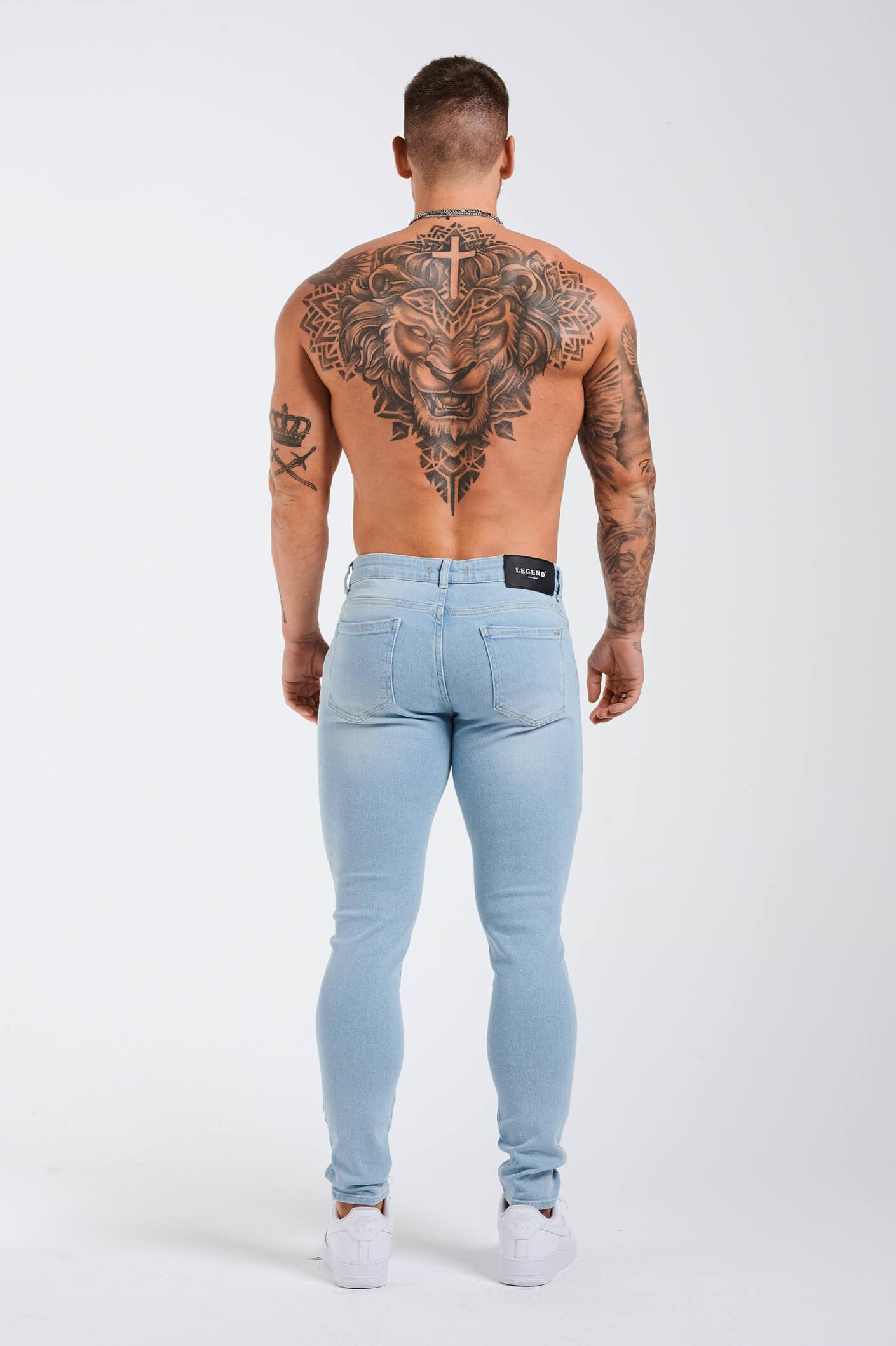 SLIM FIT KOT PANTOLON 2.0 - SOLUK AÇIK MAVİ