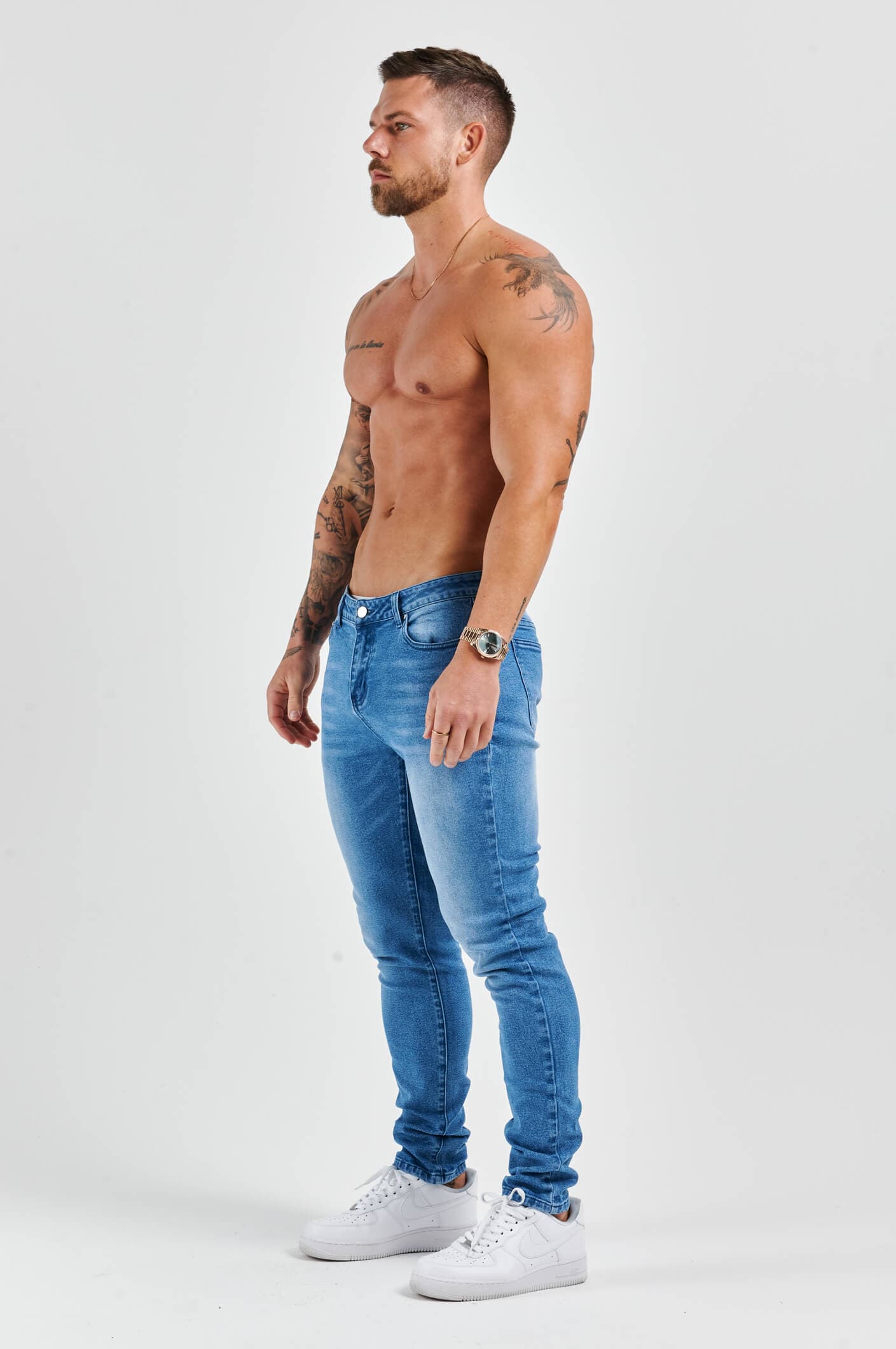 SLIM FIT KOT PANTOLON 2.0 - GÖKYÜZÜ MAVİSİ