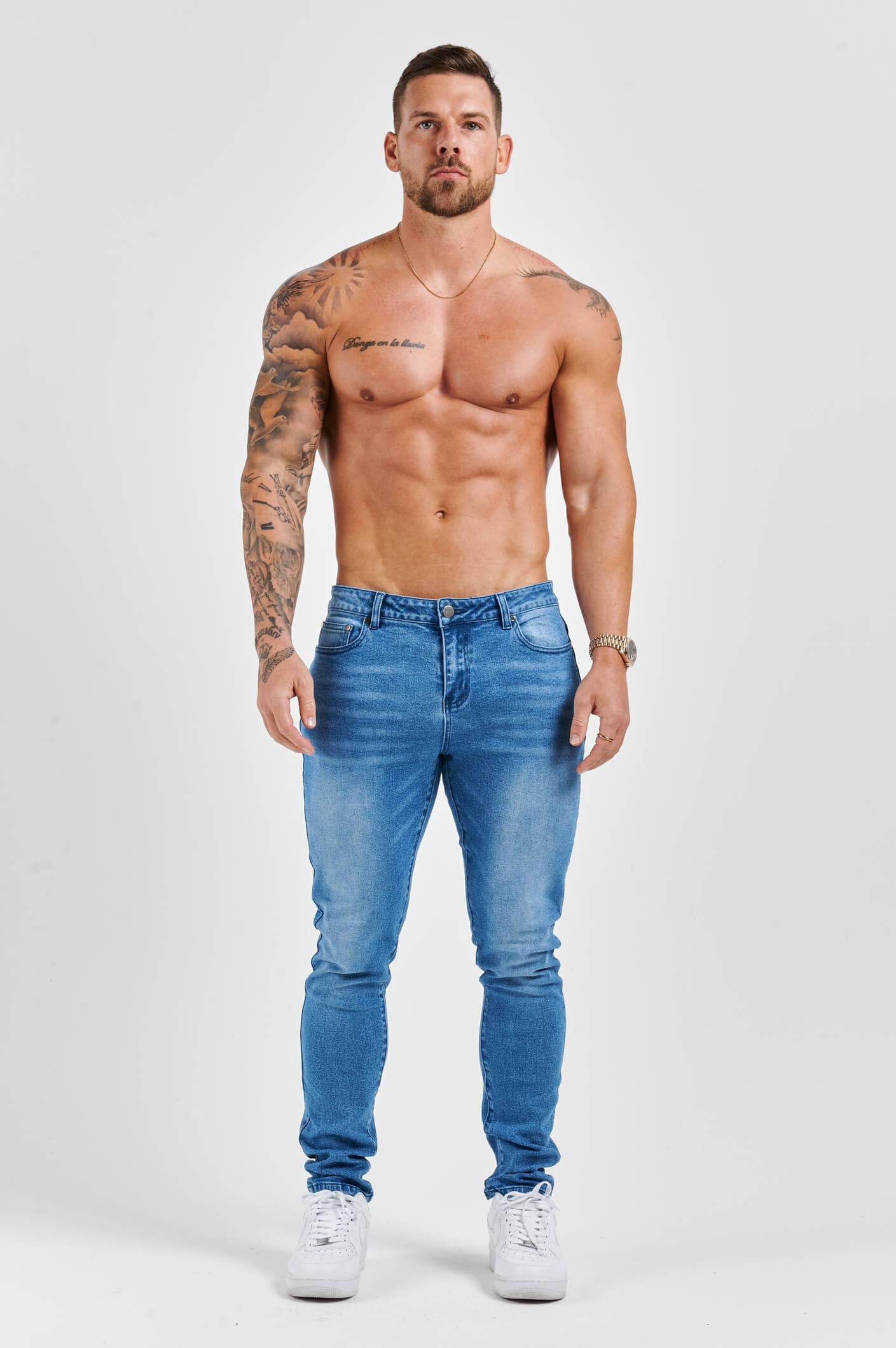 SLIM FIT KOT PANTOLON 2.0 - GÖKYÜZÜ MAVİSİ