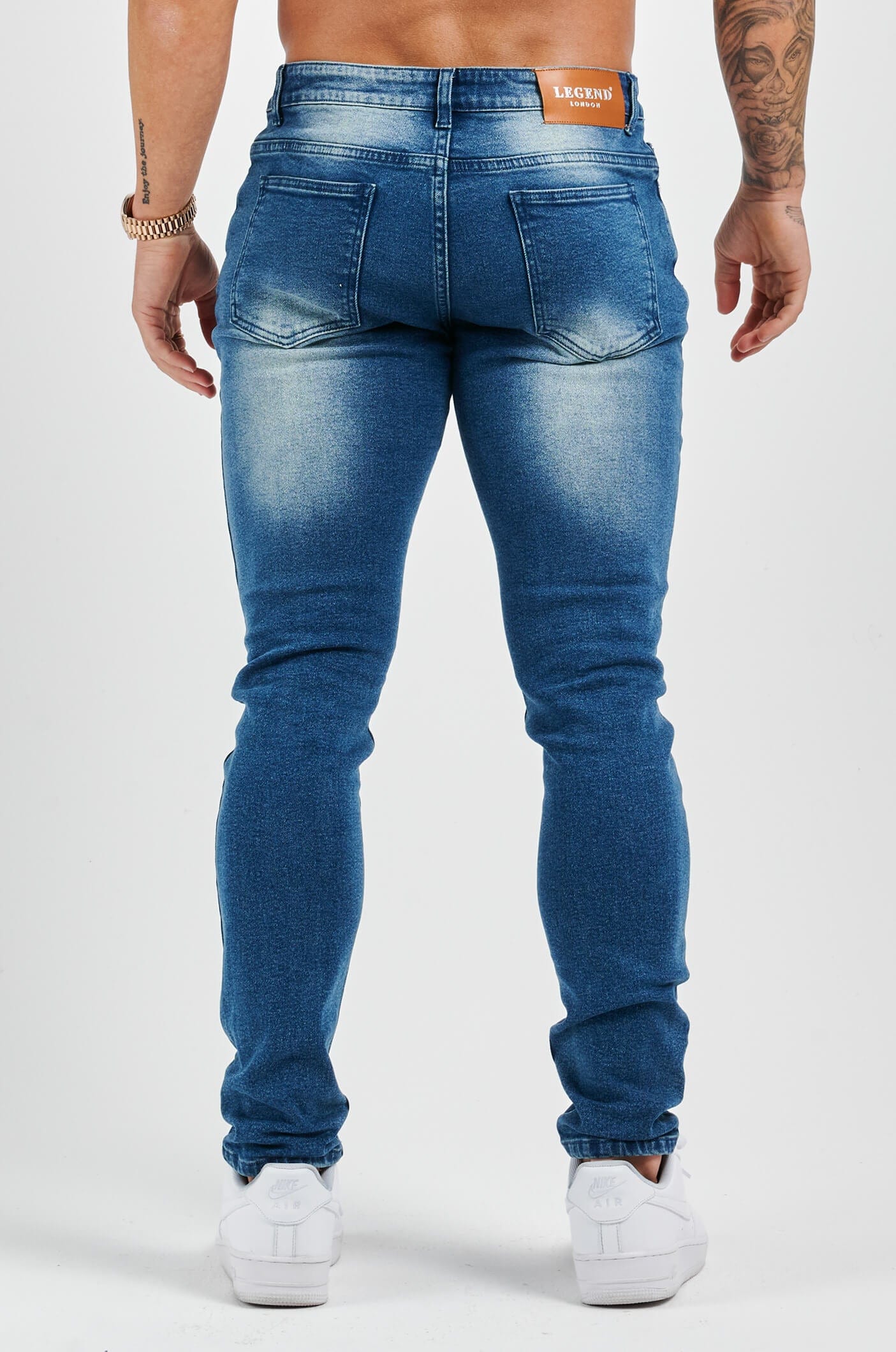 SLIM FIT KOT PANTOLON 2.0 - CANLI MAVİ