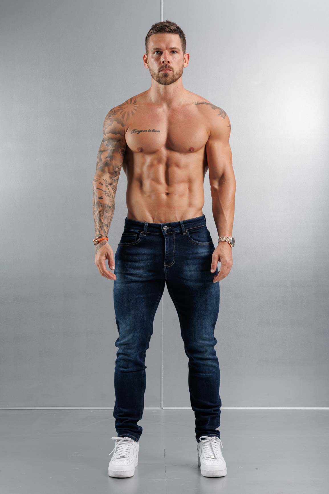 SLIM FIT KOT PANTOLON 2.0 - YIKAMALI KOYU MAVİ