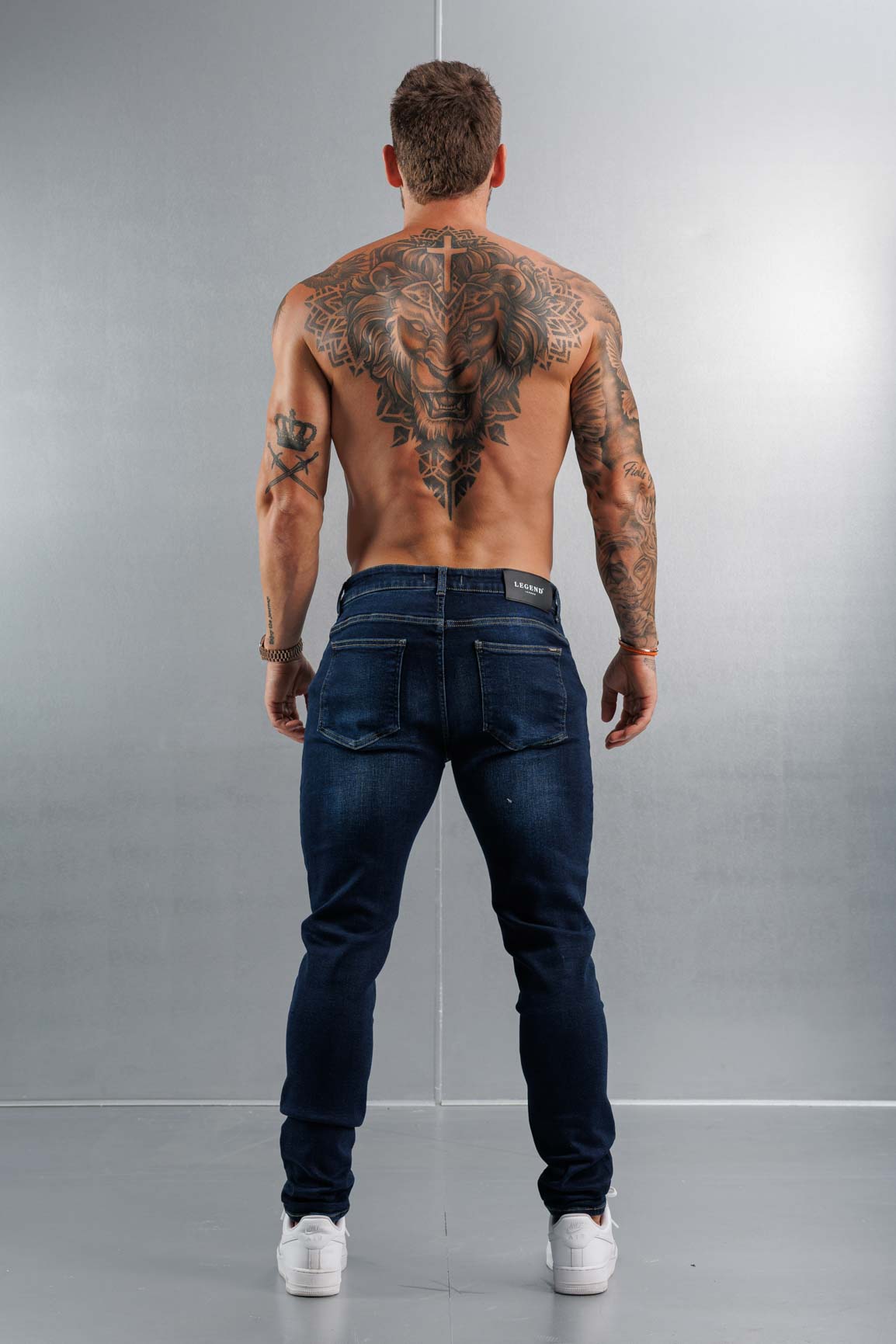 SLIM FIT KOT PANTOLON 2.0 - YIKAMALI KOYU MAVİ
