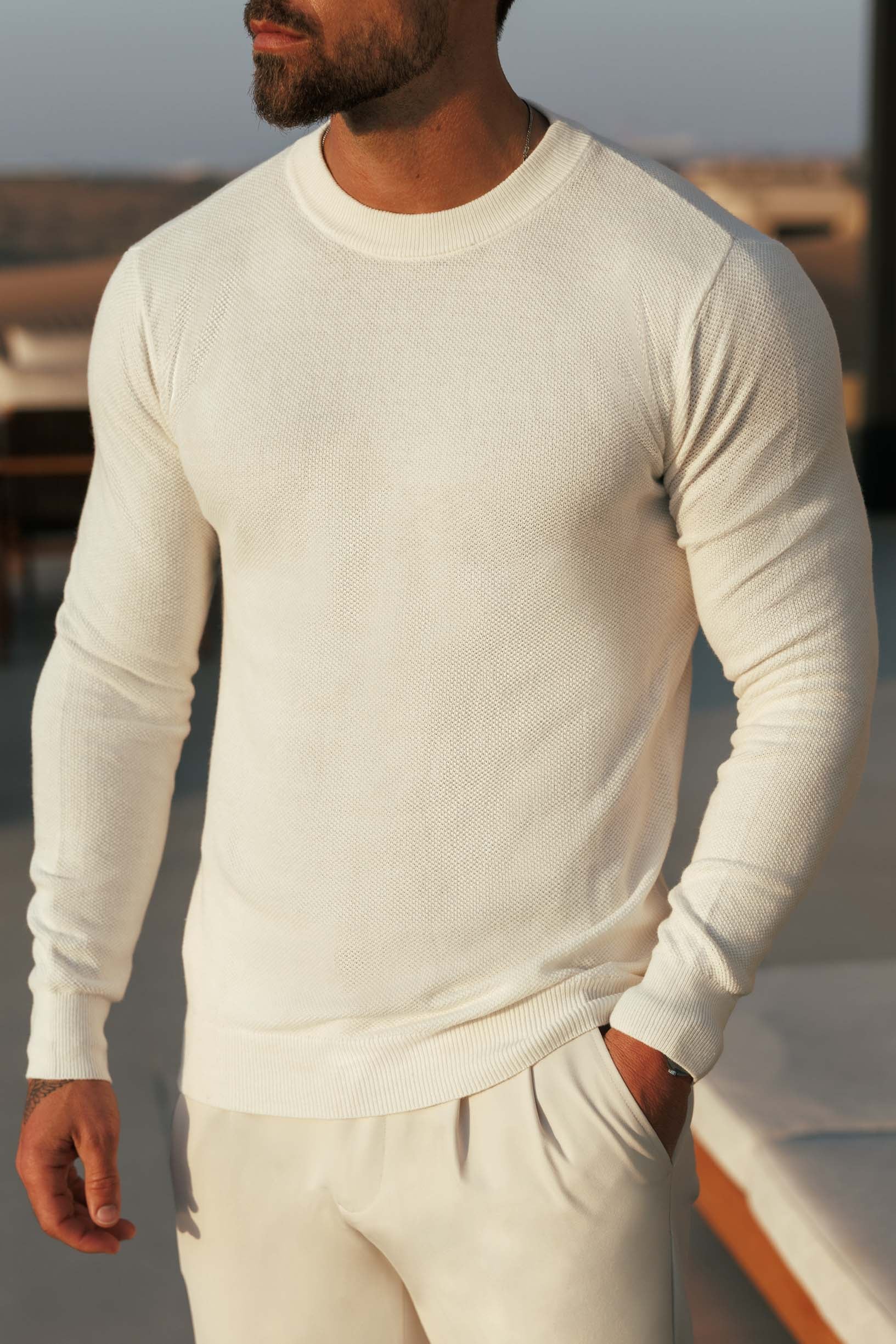 COAST SWEATSHIRT - EKRU