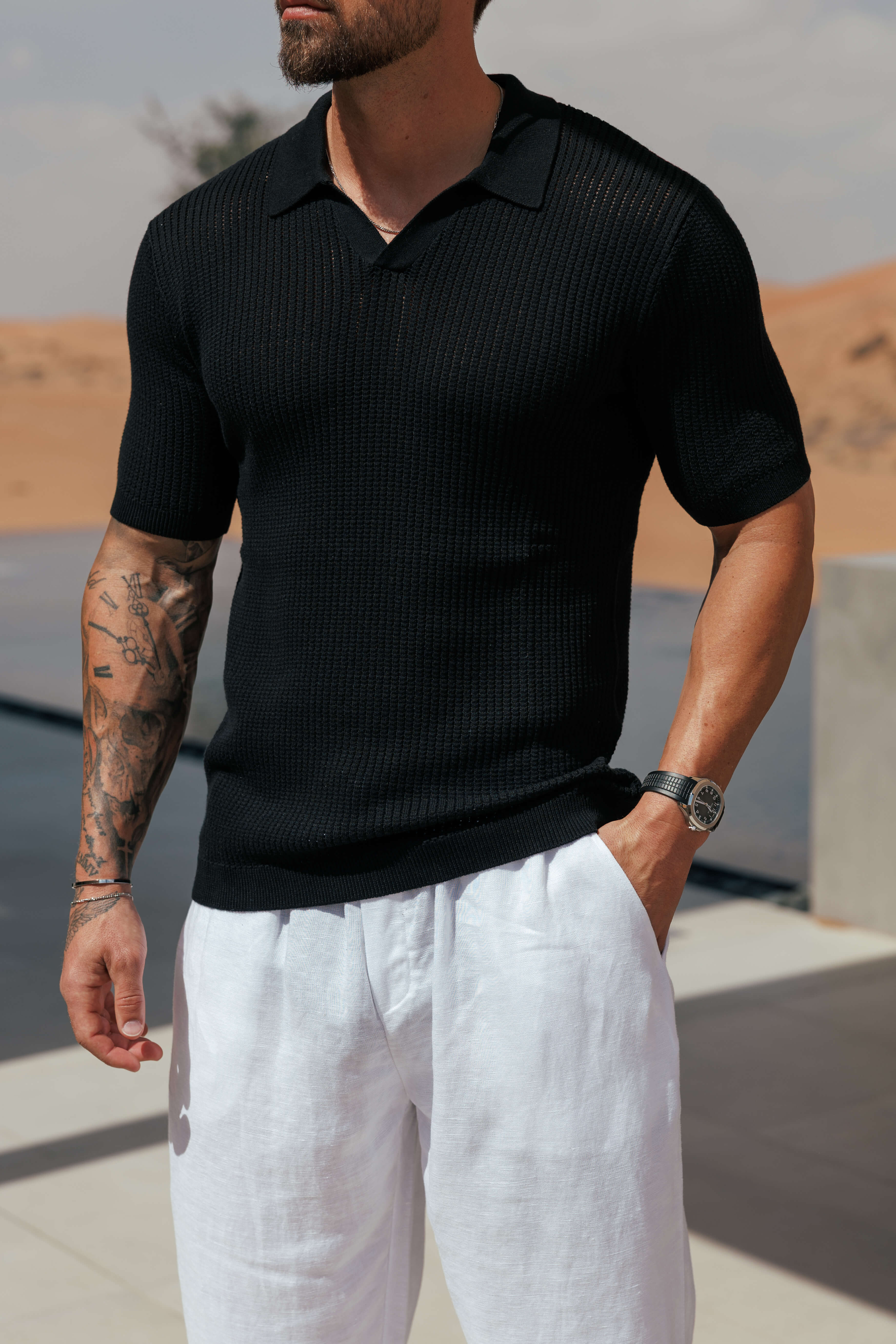 AERO POLO - SİYAH