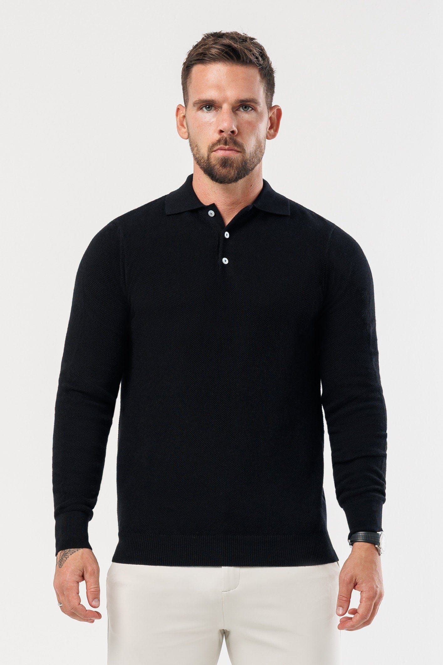 COAST UZUN KOLLU POLO - SİYAH