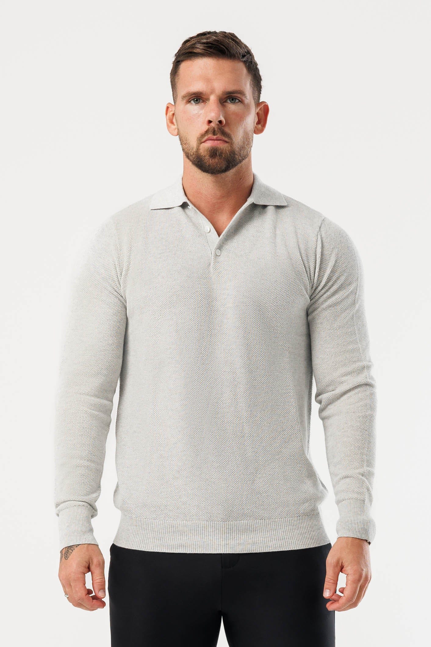 COAST UZUN KOLLU POLO - GRİ MELANJ