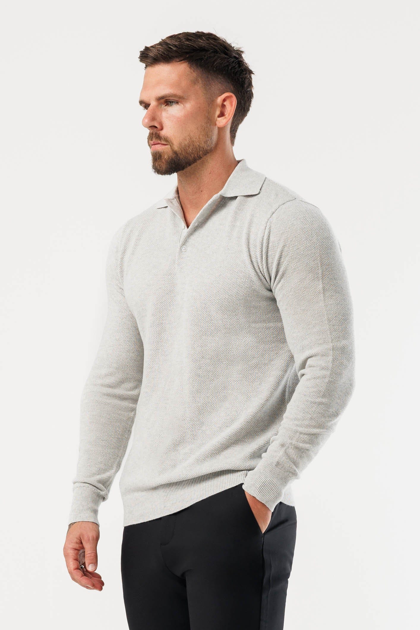 COAST UZUN KOLLU POLO - GRİ MELANJ