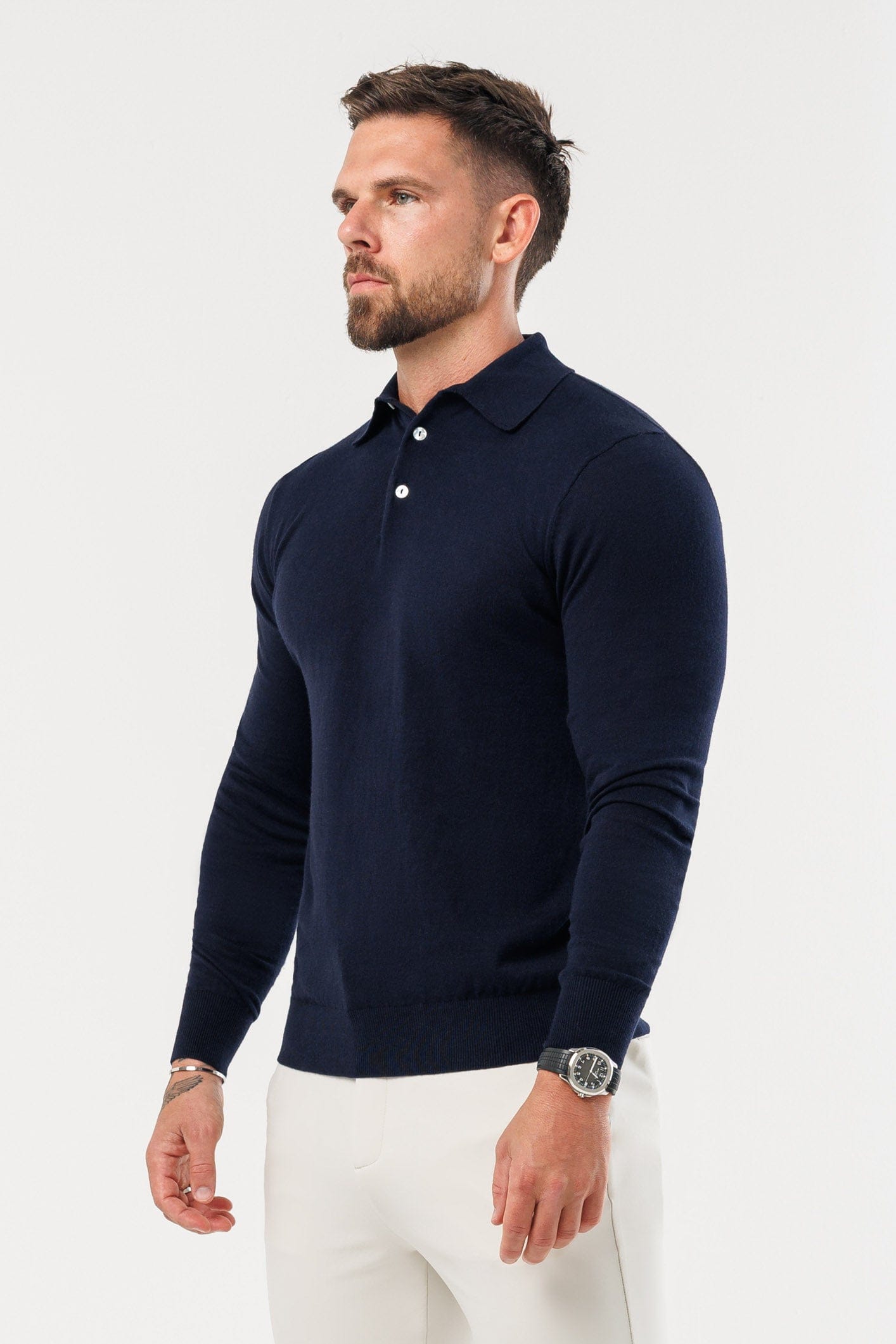 COAST UZUN KOLLU POLO - LACİVERT