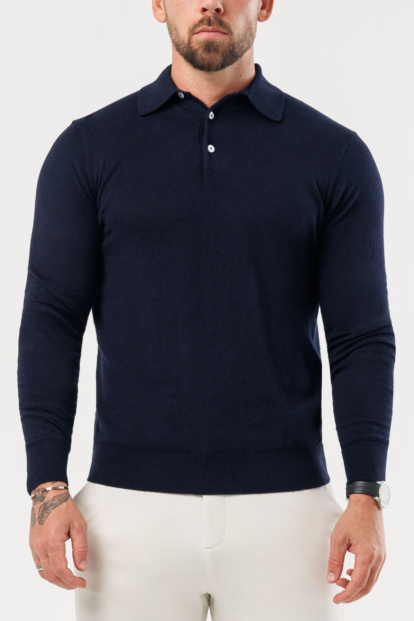 COAST UZUN KOLLU POLO - LACİVERT